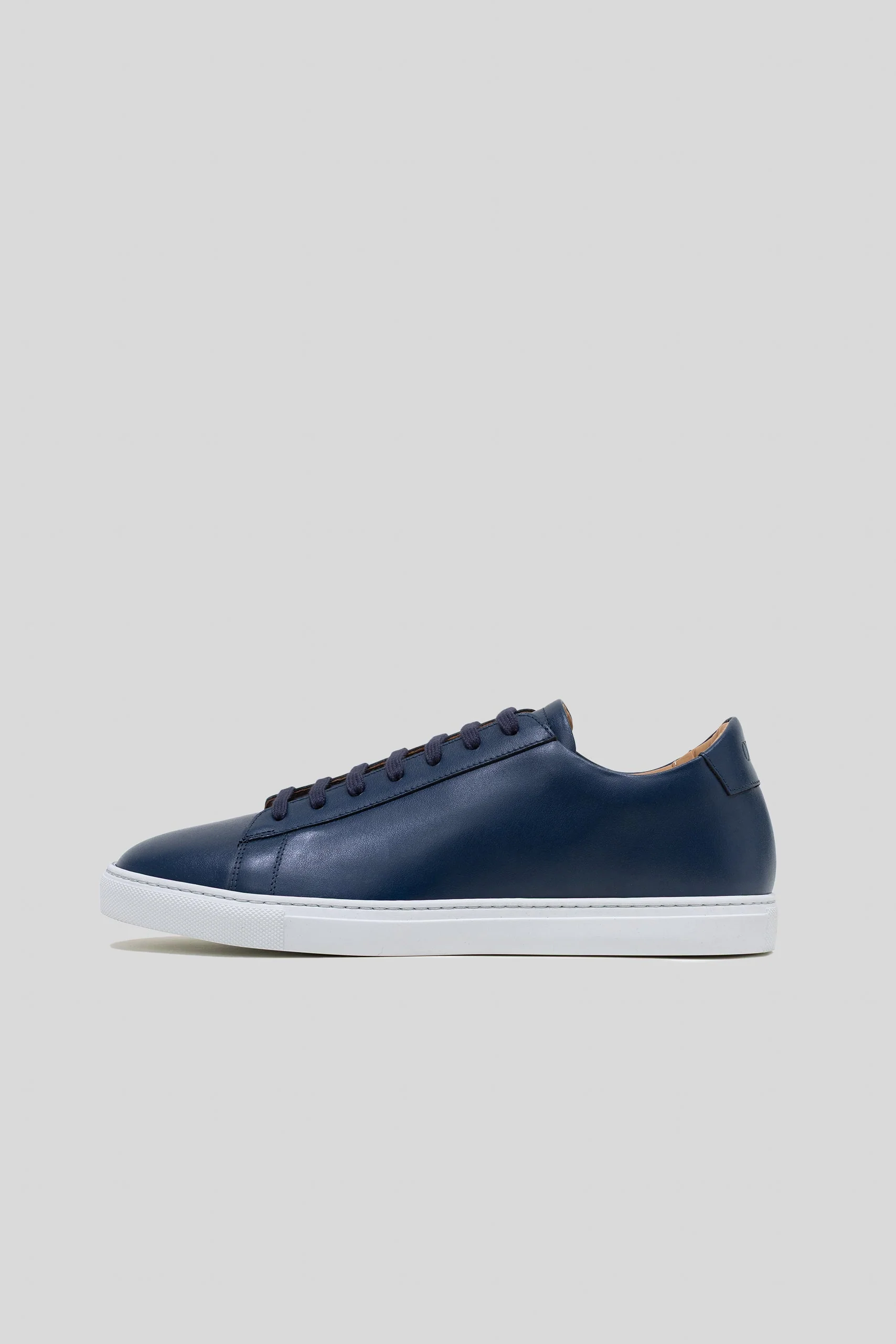 Royal Blue Calfskin Città Sneaker - Image 4