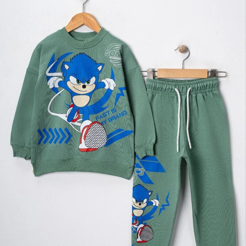 Blue Flash Casual Jogger Set - Image 3
