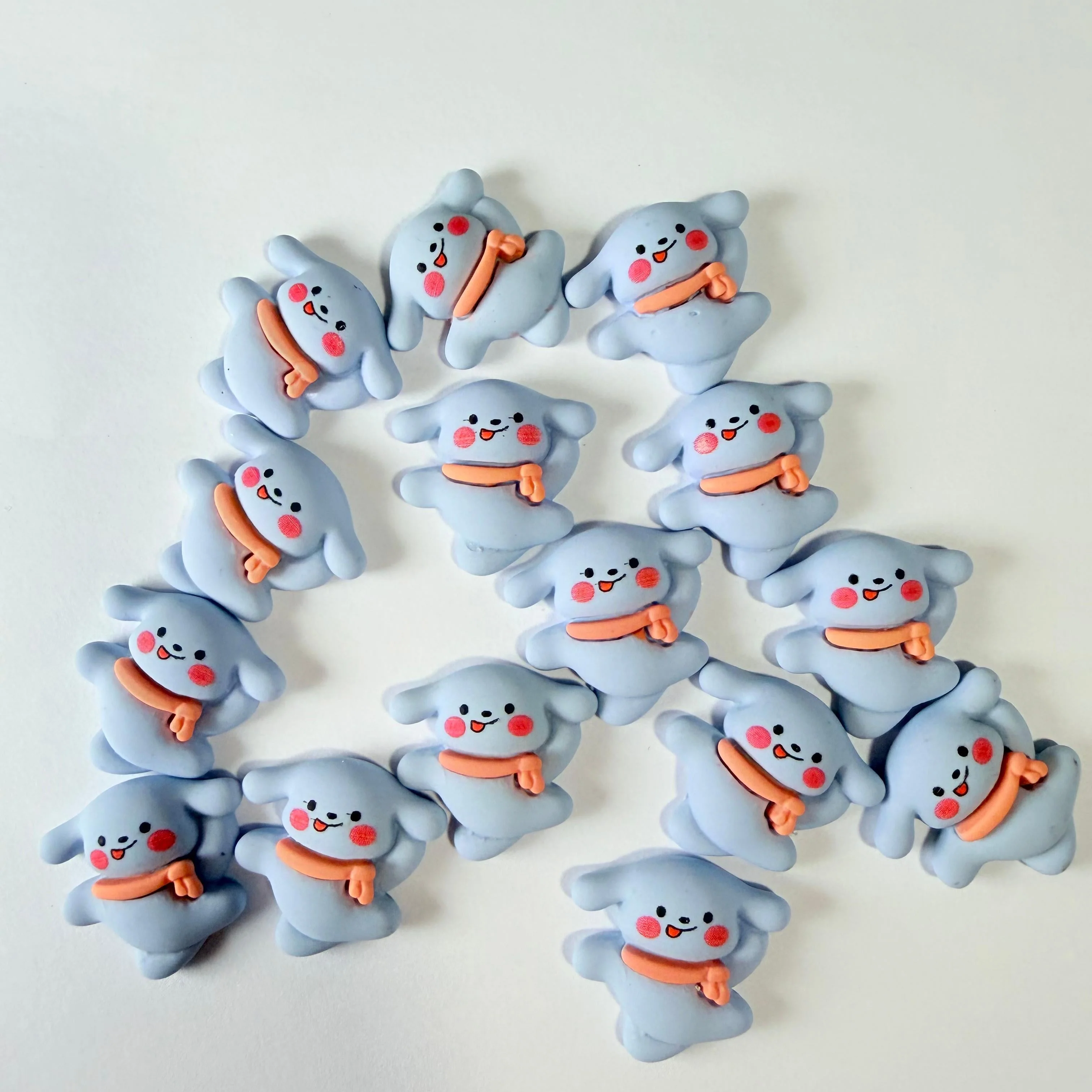 Blue Puppy Charms for DIY Crafts - Image 3