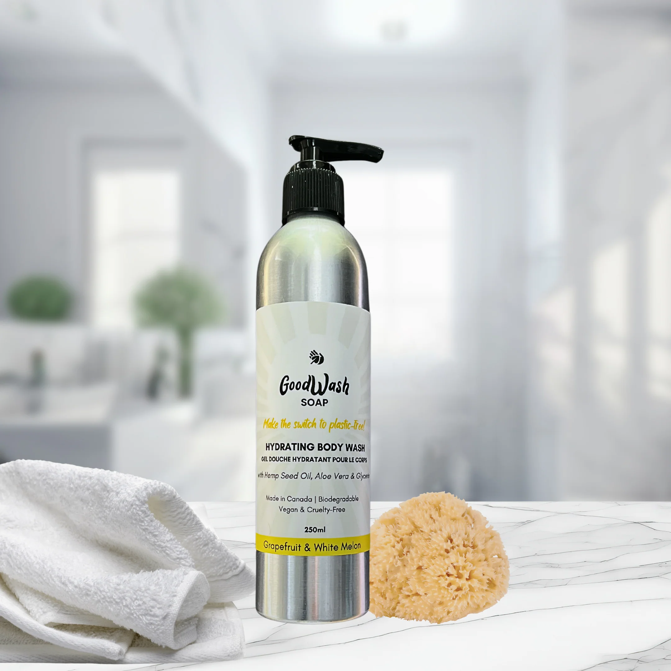 Body Wash Grapefruit & White Melon 250ml - Image 3