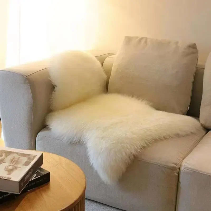 BOL White Sheepskin Rug - Image 2