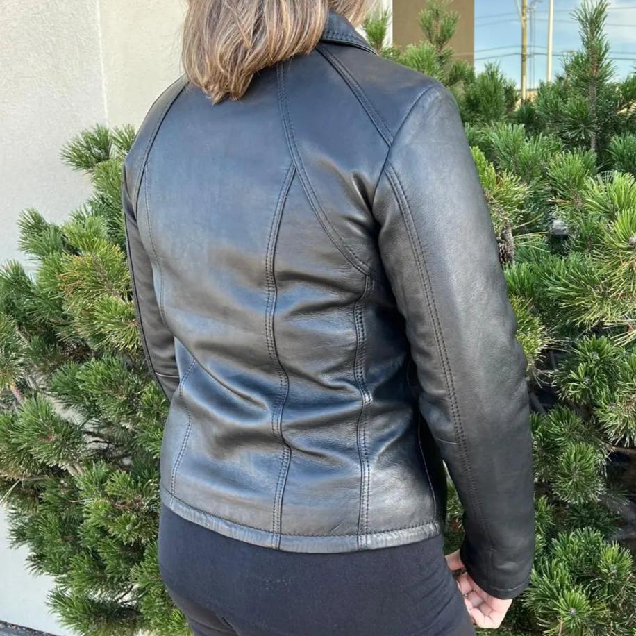 BOL Women's Grace Leather Jacket - Image 3