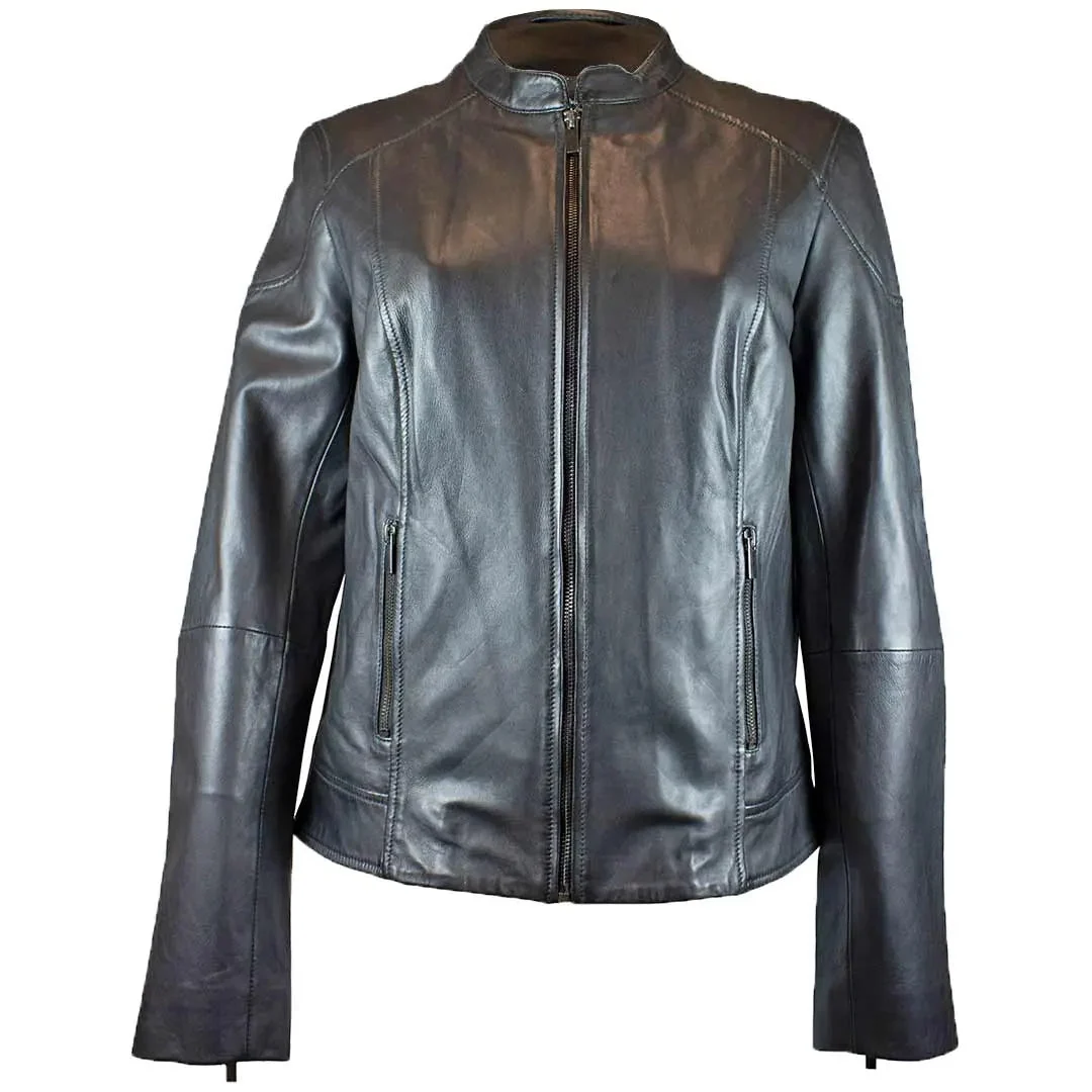 BOL Women's Vintage Texas Leather Jacket - Image 3