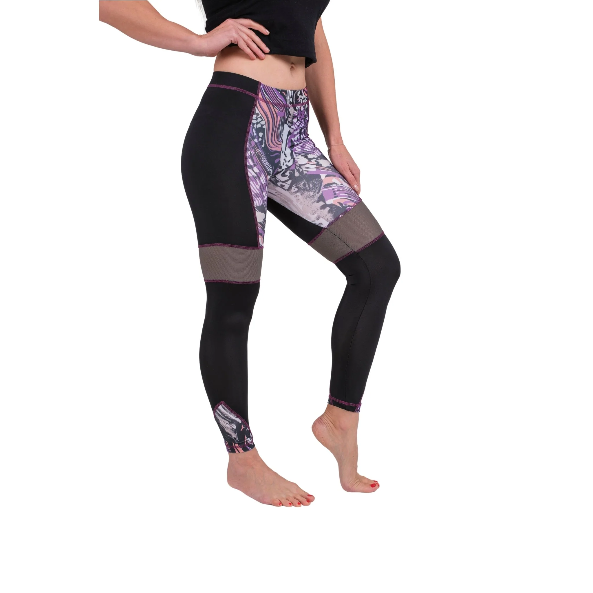 BoldMesh High-Waist Yoga Leggings - Image 7