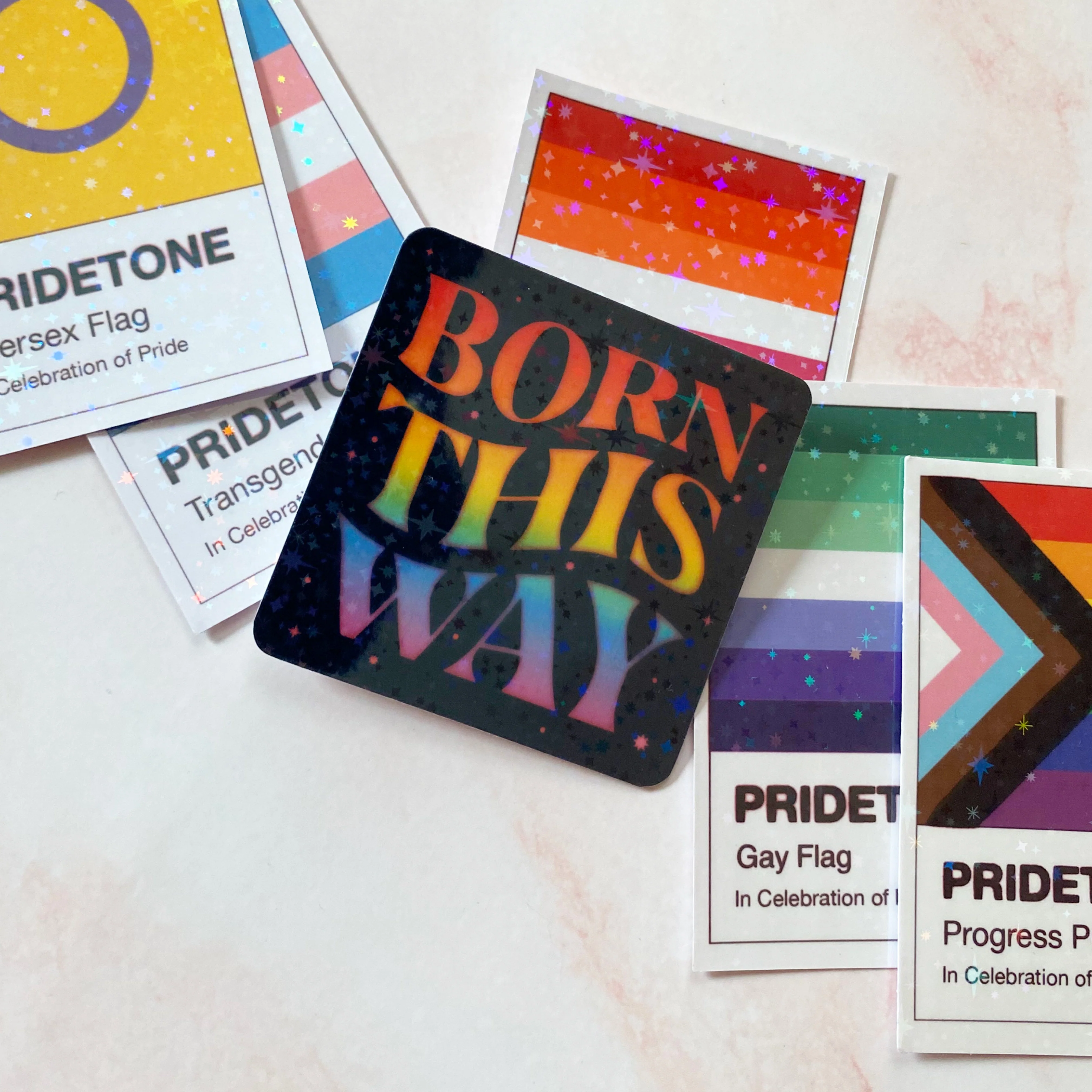 Born this WAY | Pride Sticker - Image 3