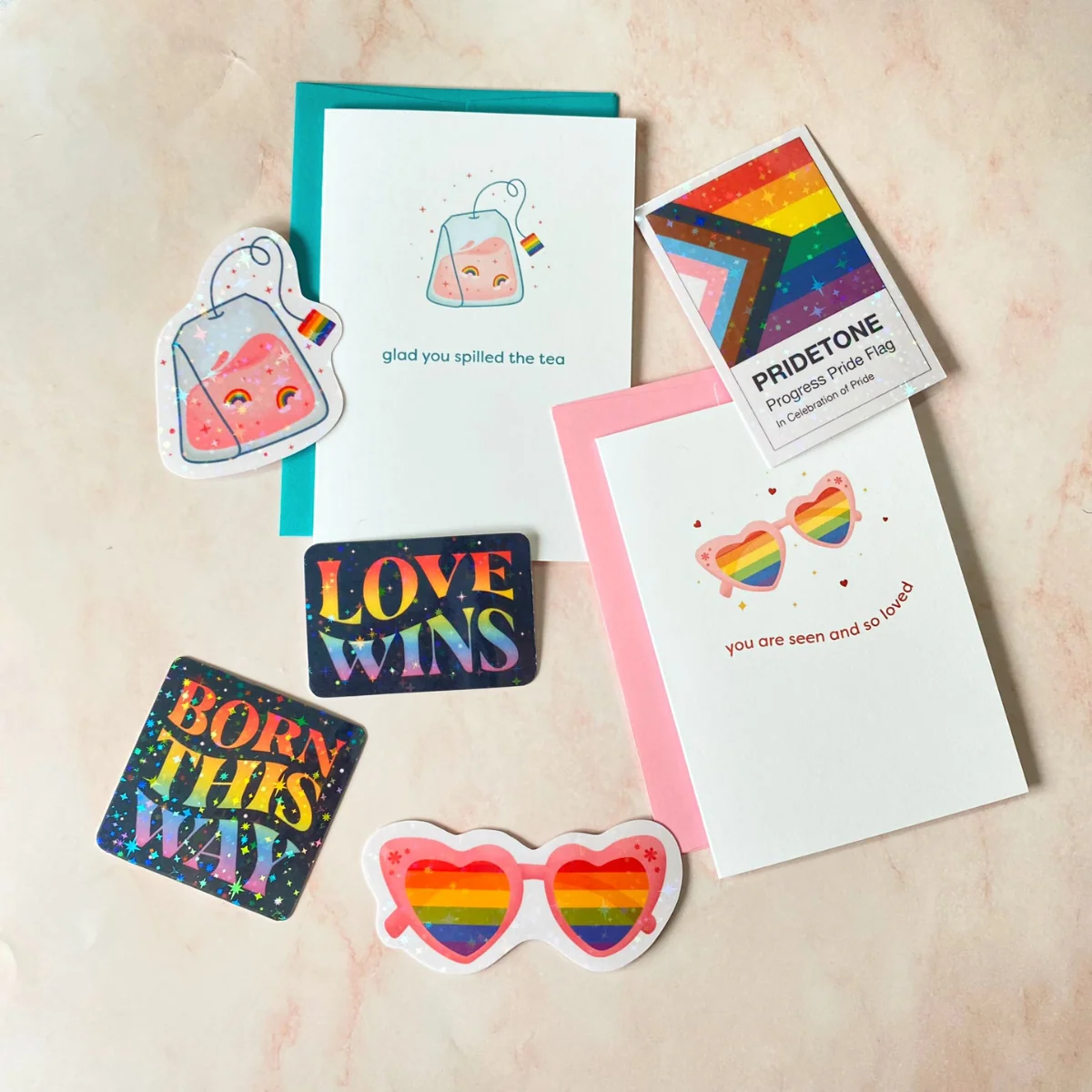 Born this WAY | Pride Sticker - Image 4