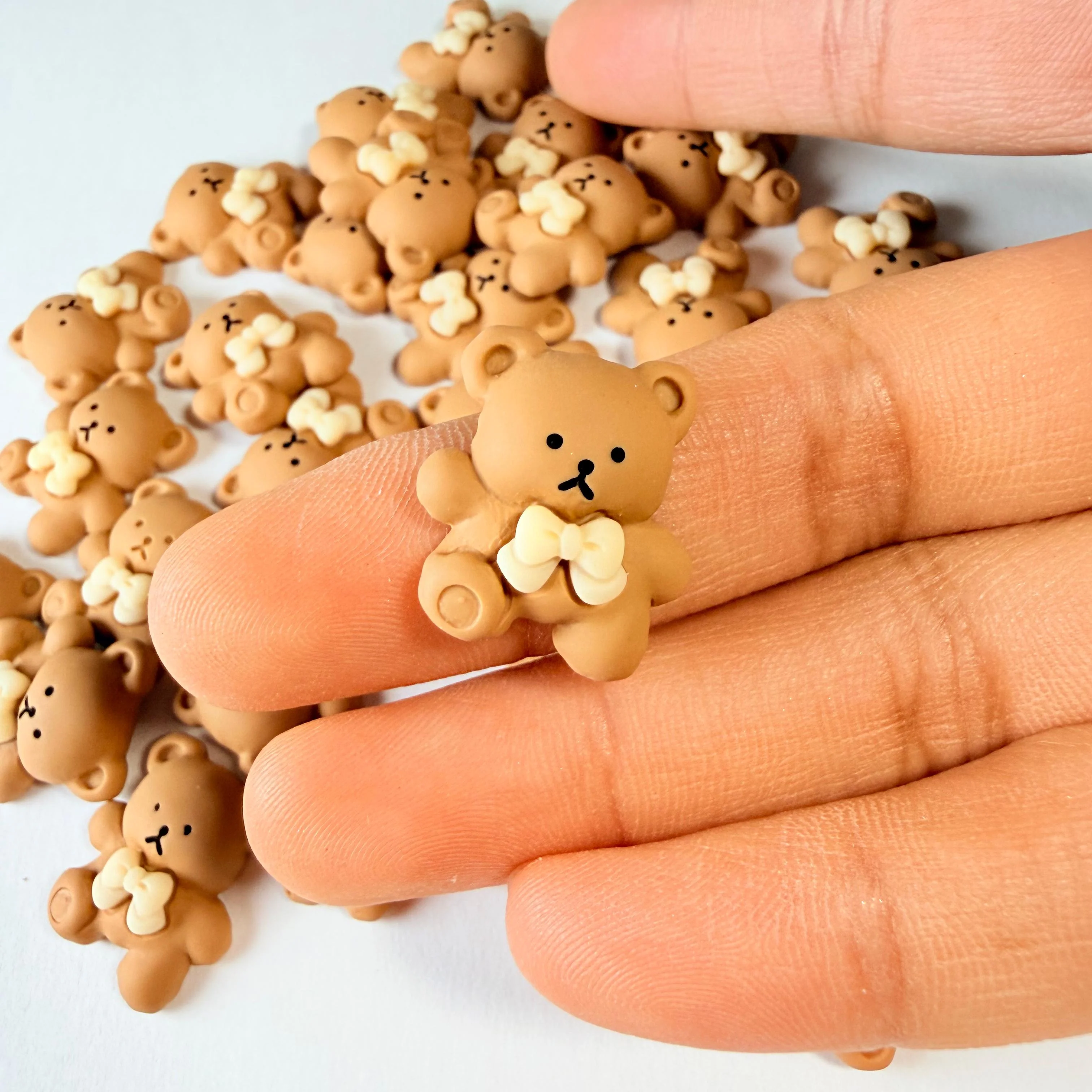 Bowknot Bear Charms for DIY Crafts - Image 3