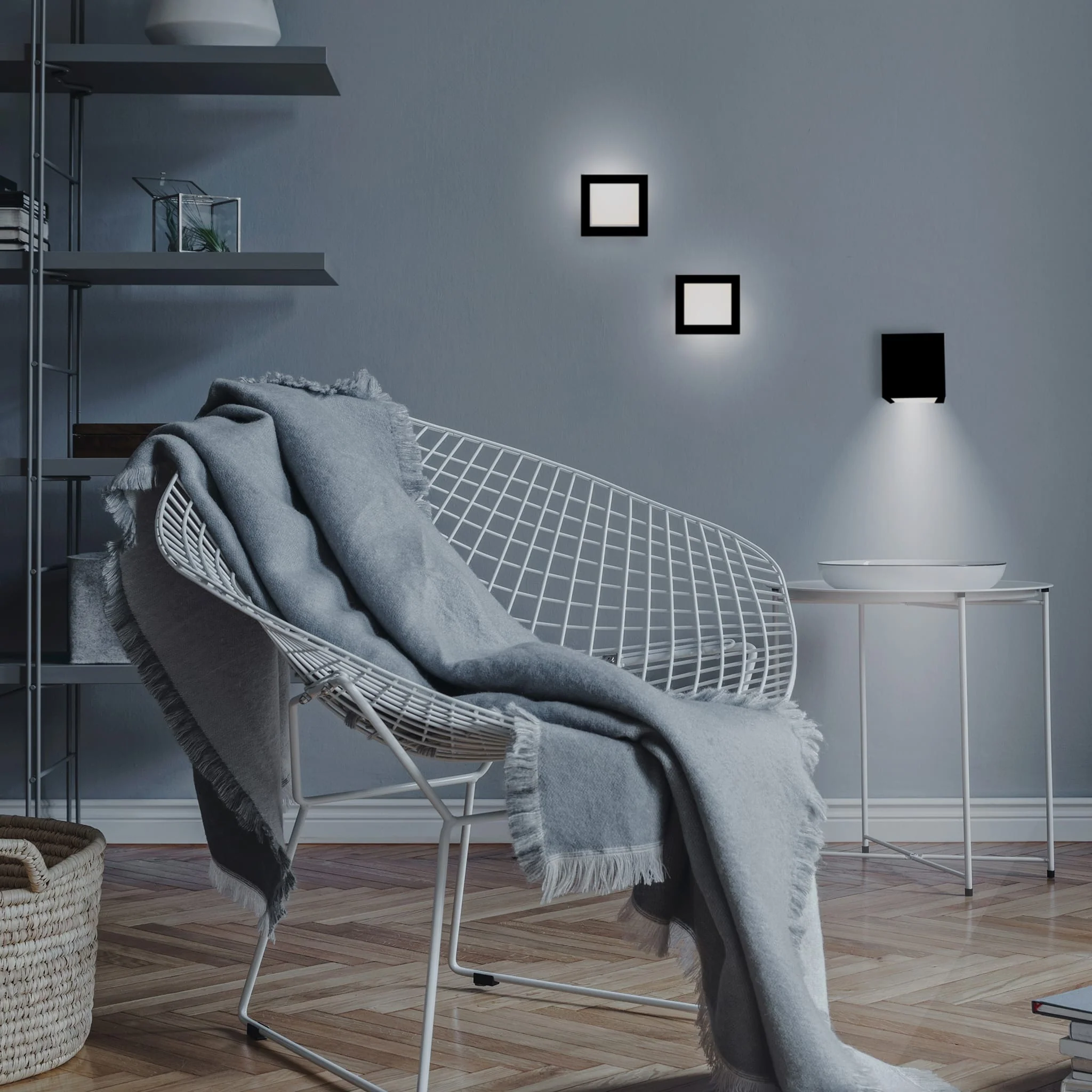 Box<br> Wall-Mounted Rechargeable Lamp - Image 2