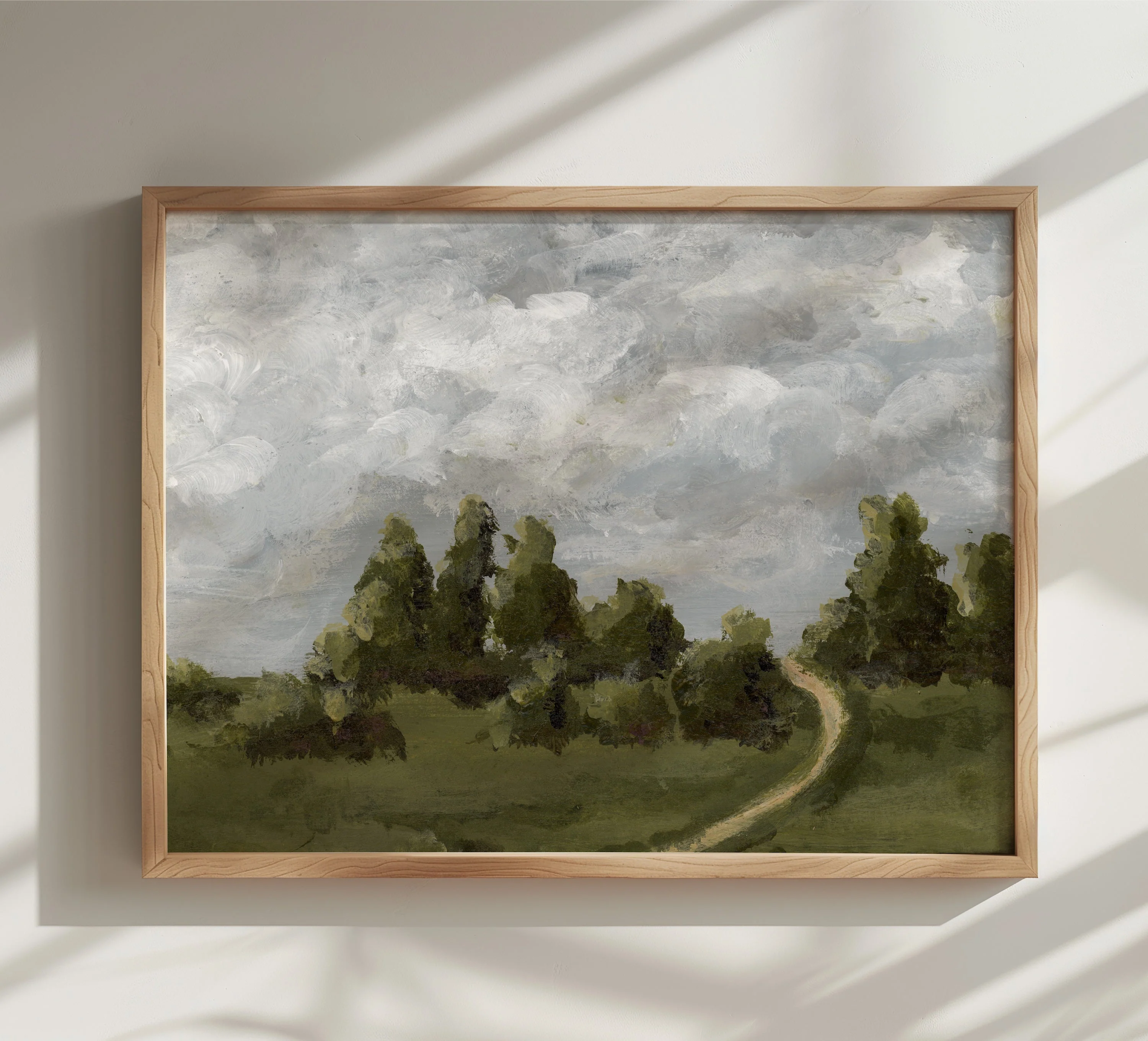 Brewing Storm | Landscape Art Print | Road Trip Series | RT130 - Image 4