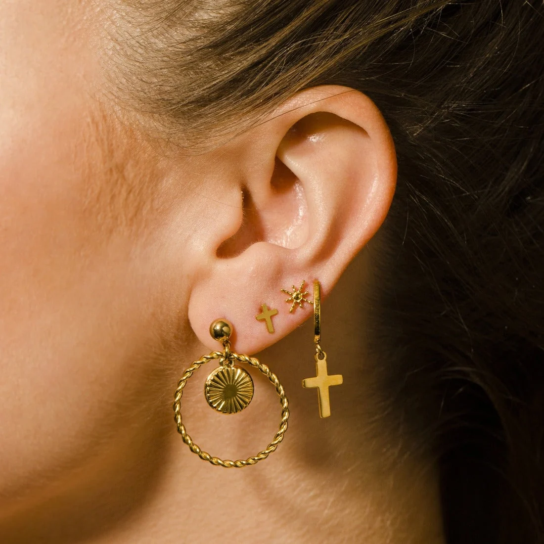BROOKLYN Hoop Earrings - Image 2