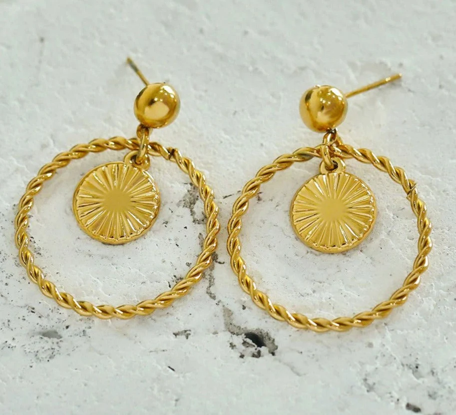 BROOKLYN Hoop Earrings - Image 3