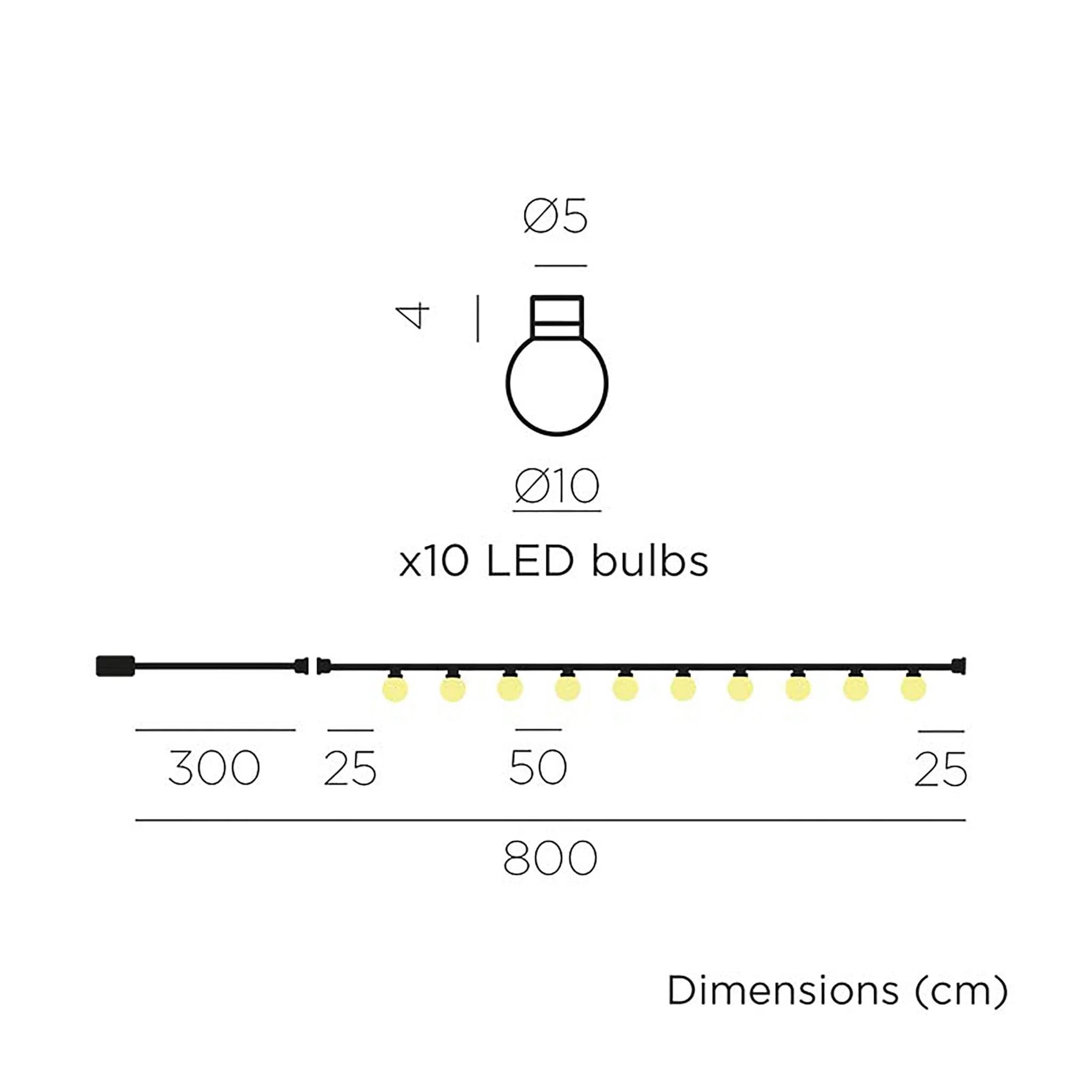 Bruna<br> Solar-charged Garland - Image 3