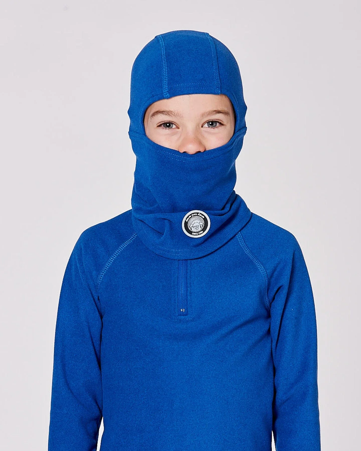 Brushed Jersey Balaclava Blue - Image 2