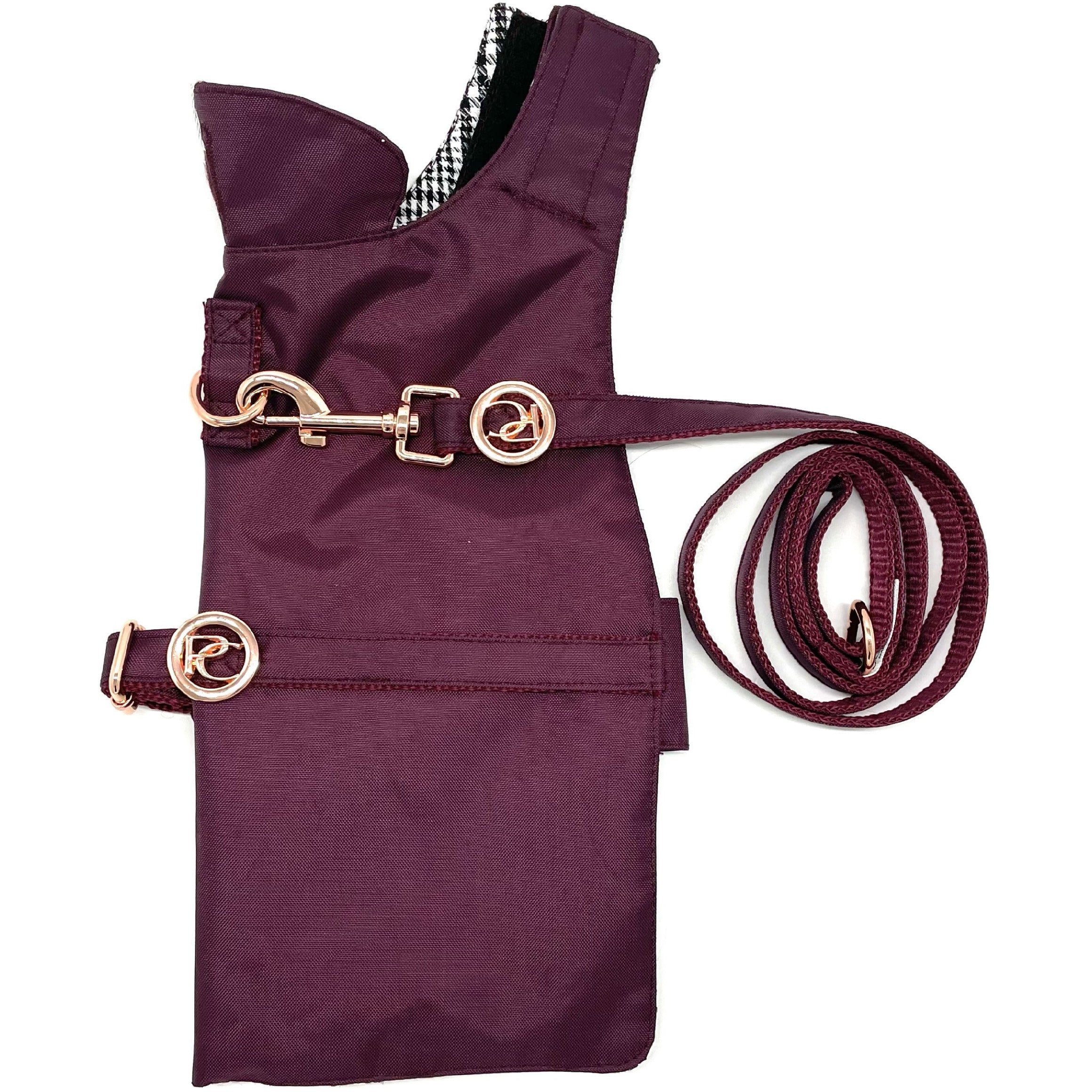 Burgundy Rain Jacket - Image 10