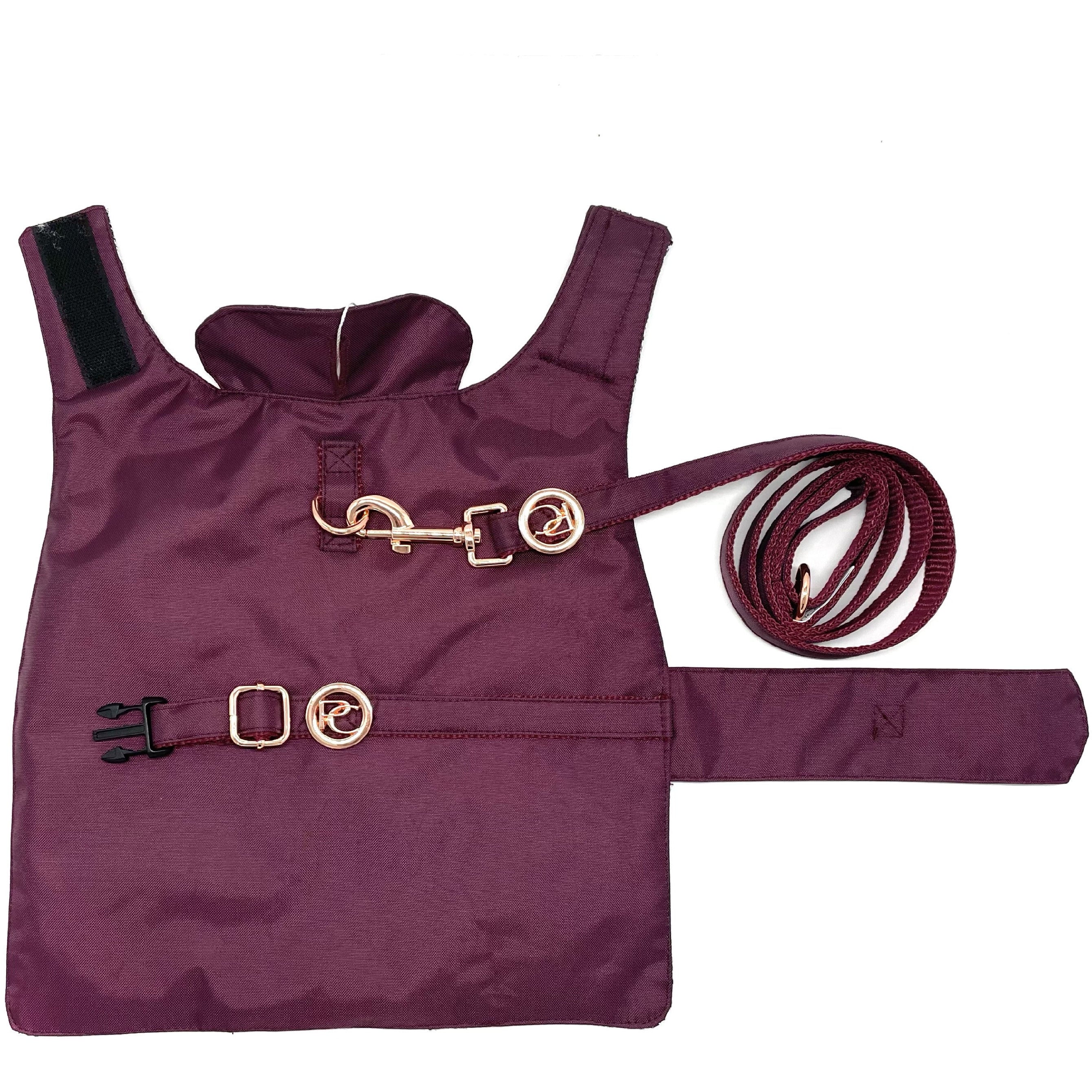 Burgundy Rain Jacket - Image 6