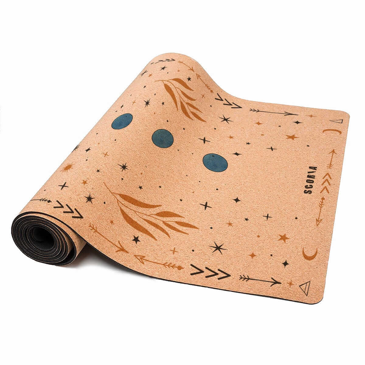 Butterfly Cork Yoga Mat | Standard 4.5MM or X-Thick 6MM - Image 2