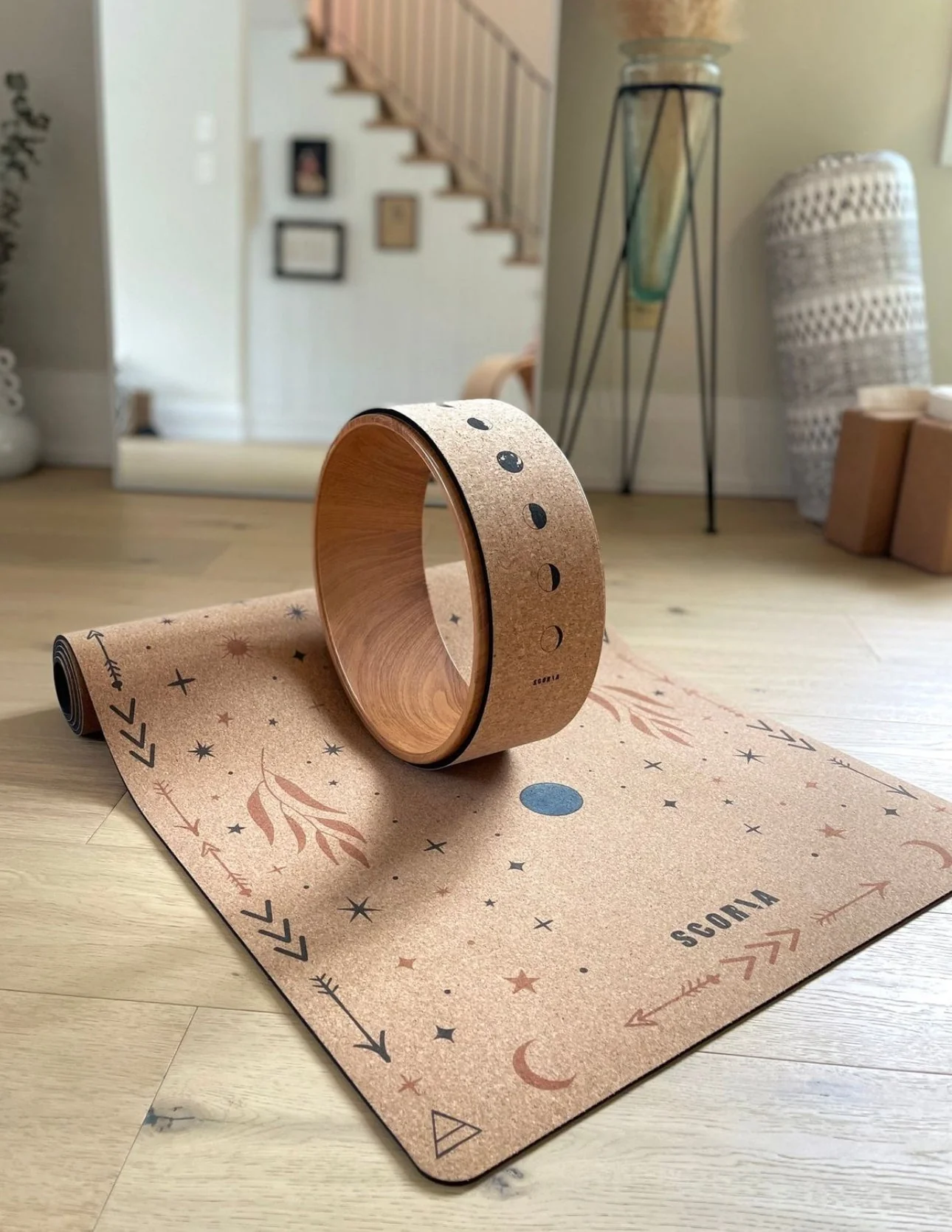 Butterfly Cork Yoga Mat | Standard 4.5MM or X-Thick 6MM - Image 4