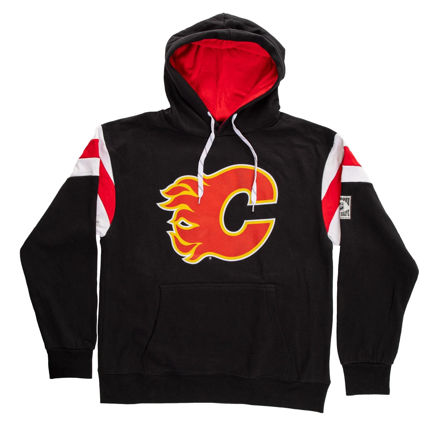 Calgary Flames Varsity Retro Style Hoodie - Image 6