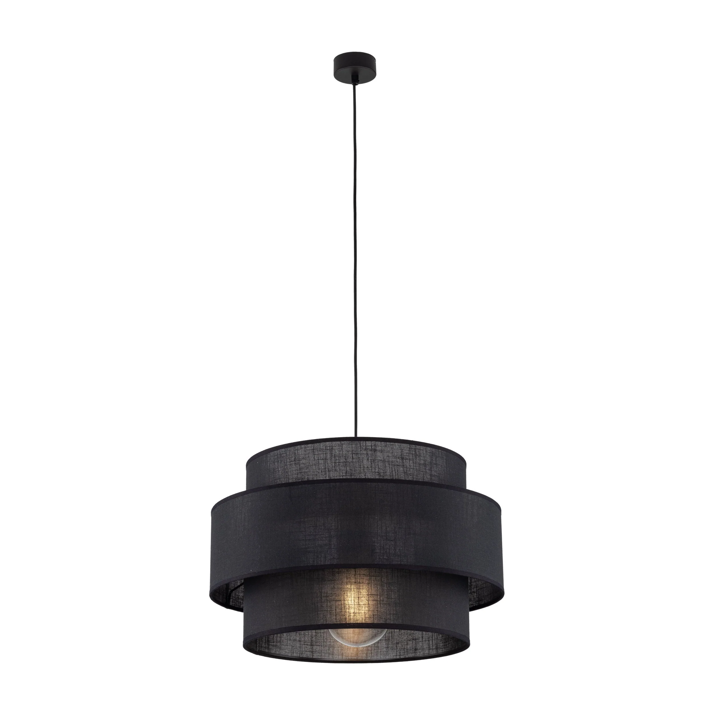 CALISTO Black Mid-Century Modern Pendant Light - Image 7