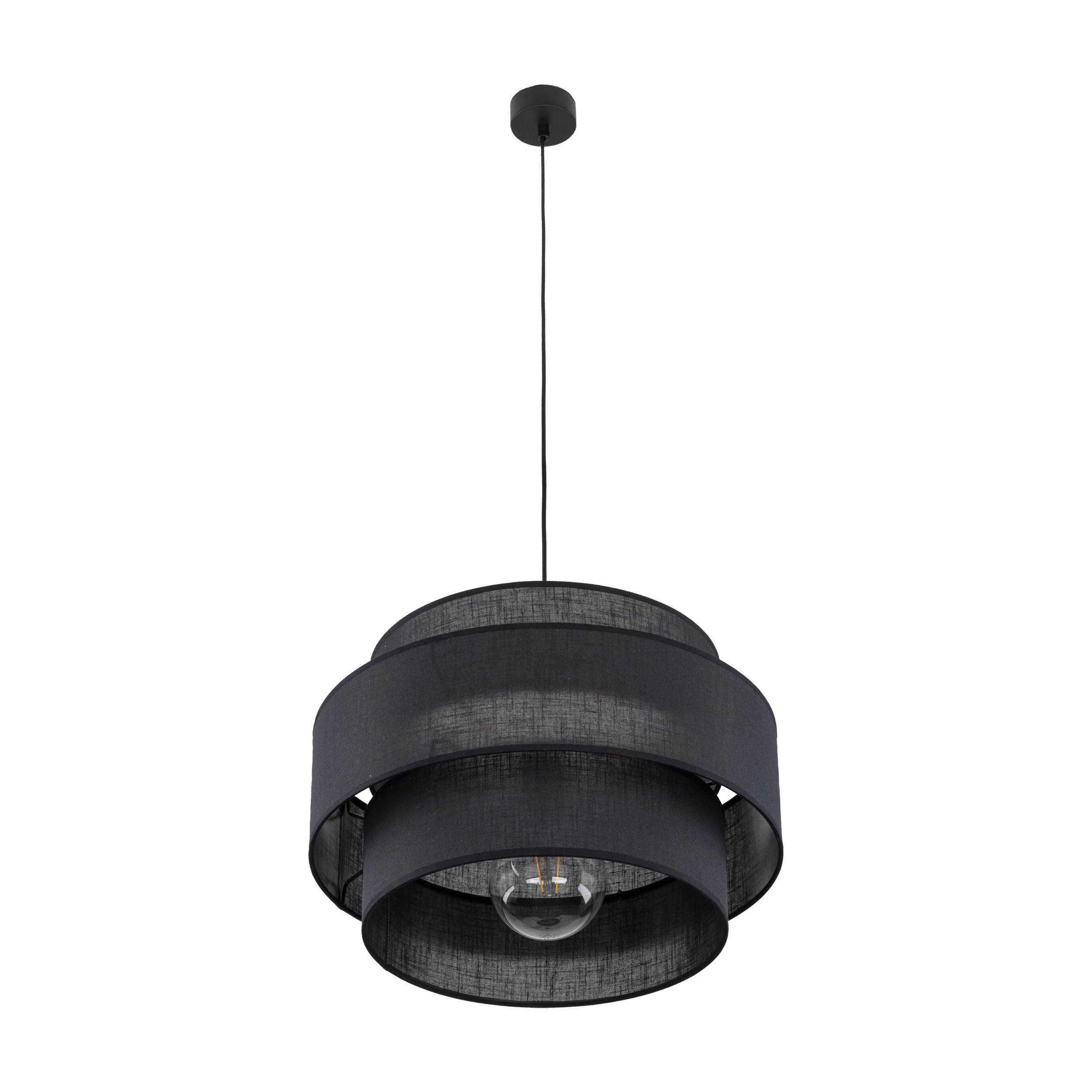 CALISTO Black Mid-Century Modern Pendant Light - Image 9