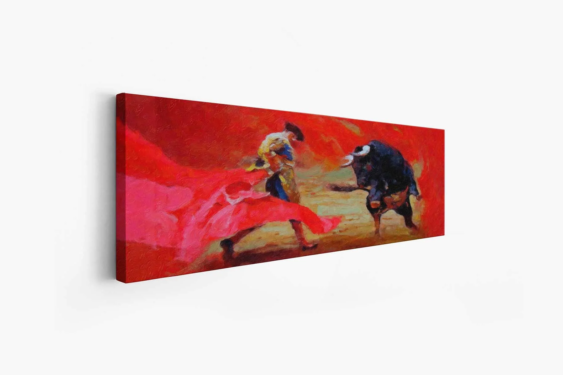 Canvas Pint-Bullfighter-Wall Art - Image 2