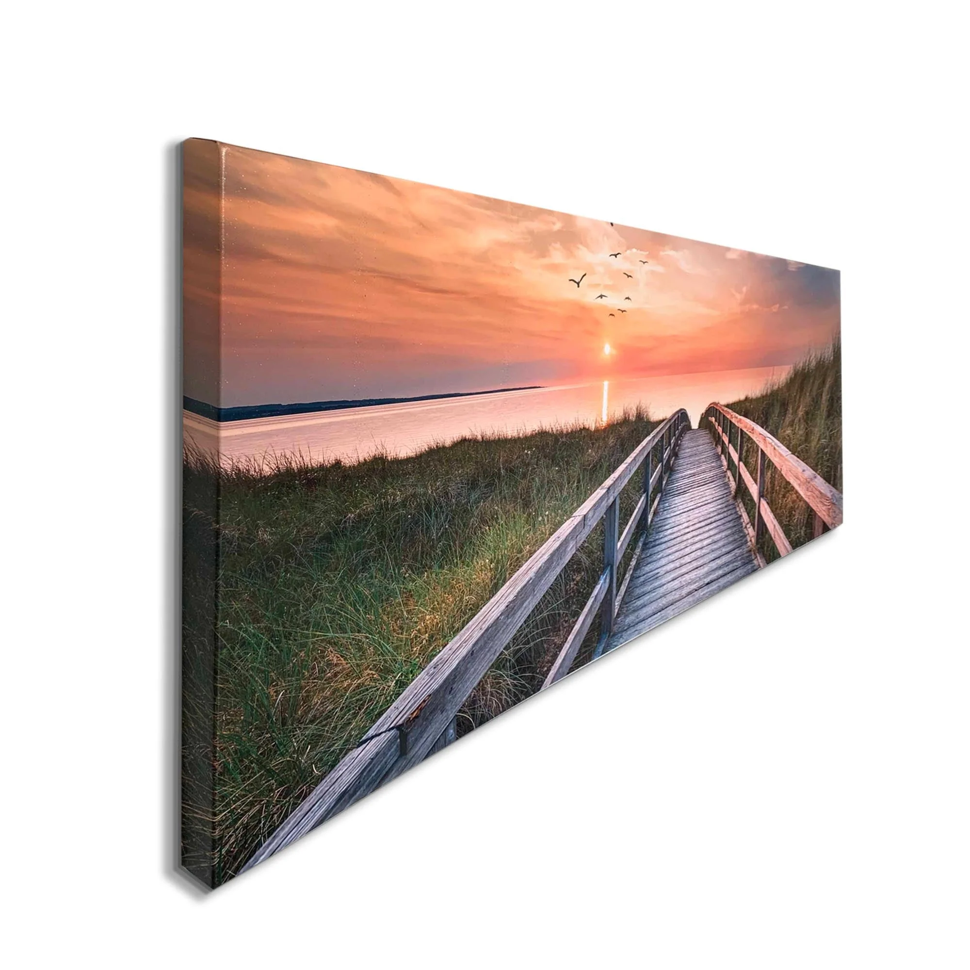 Canvas Print-Beach Walk-Wall Art - Image 4