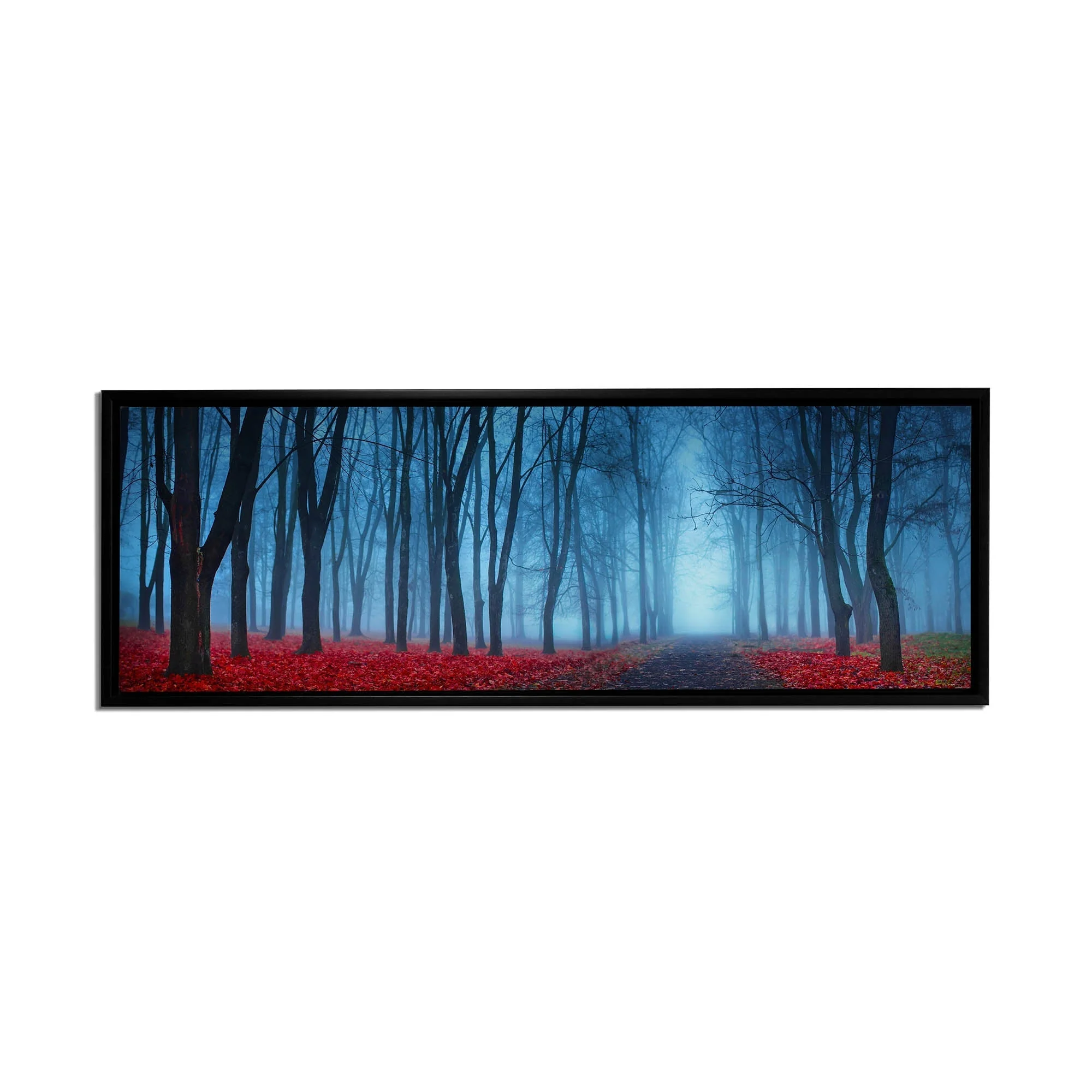 Canvas Print- Blue Mist Trees- Wall Art - Image 6