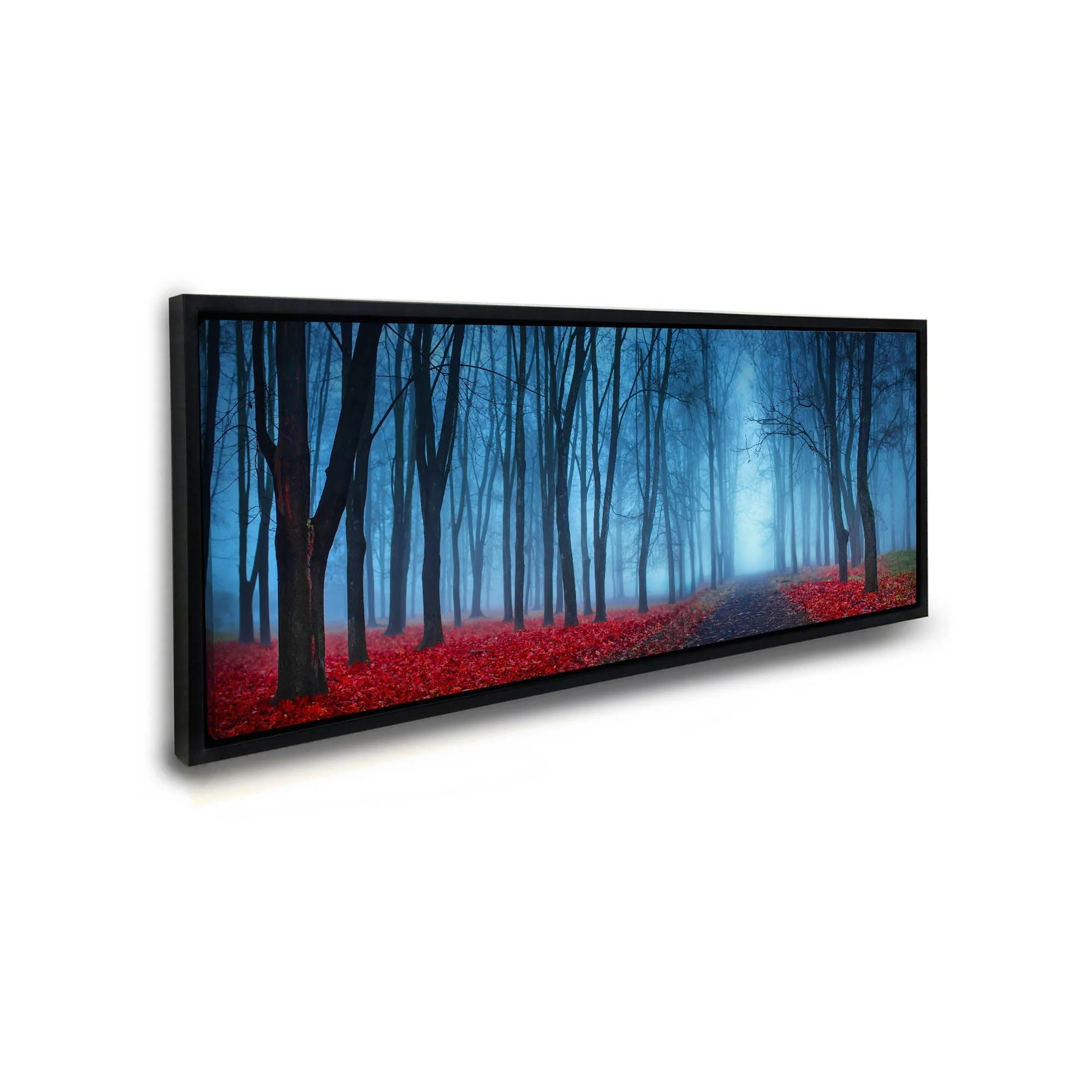 Canvas Print- Blue Mist Trees- Wall Art - Image 8
