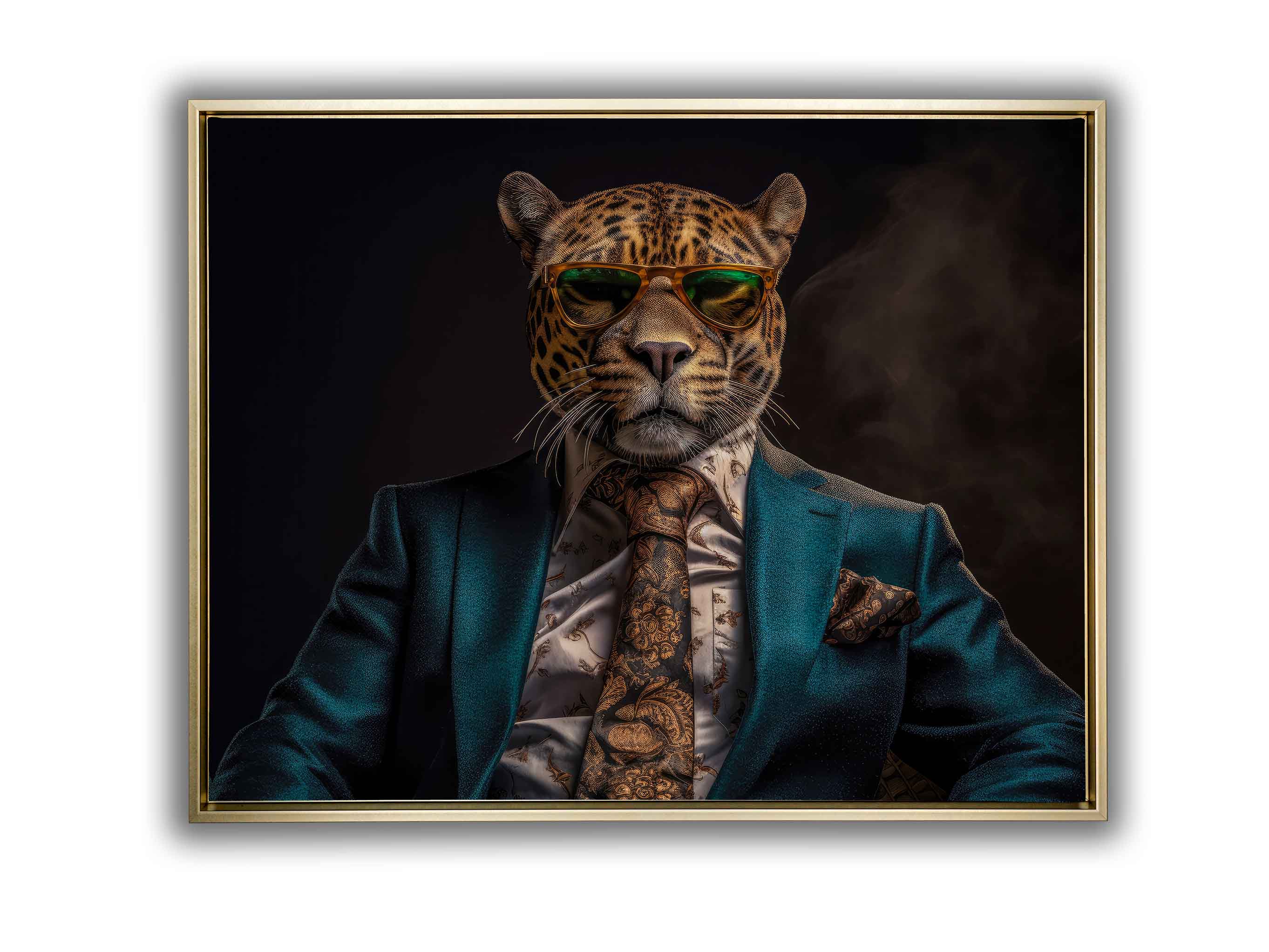 Canvas Print-Chief Leopard-Wall art - Image 4