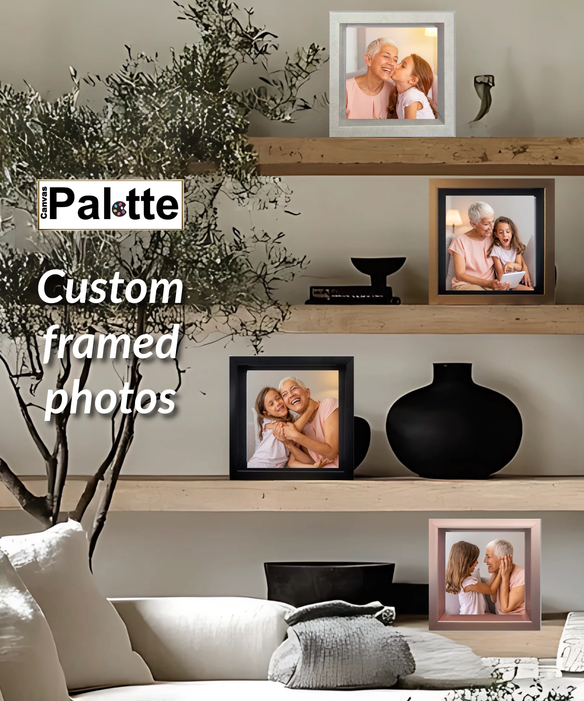 Canvas Print- Customized Square Framed photos - Image 7