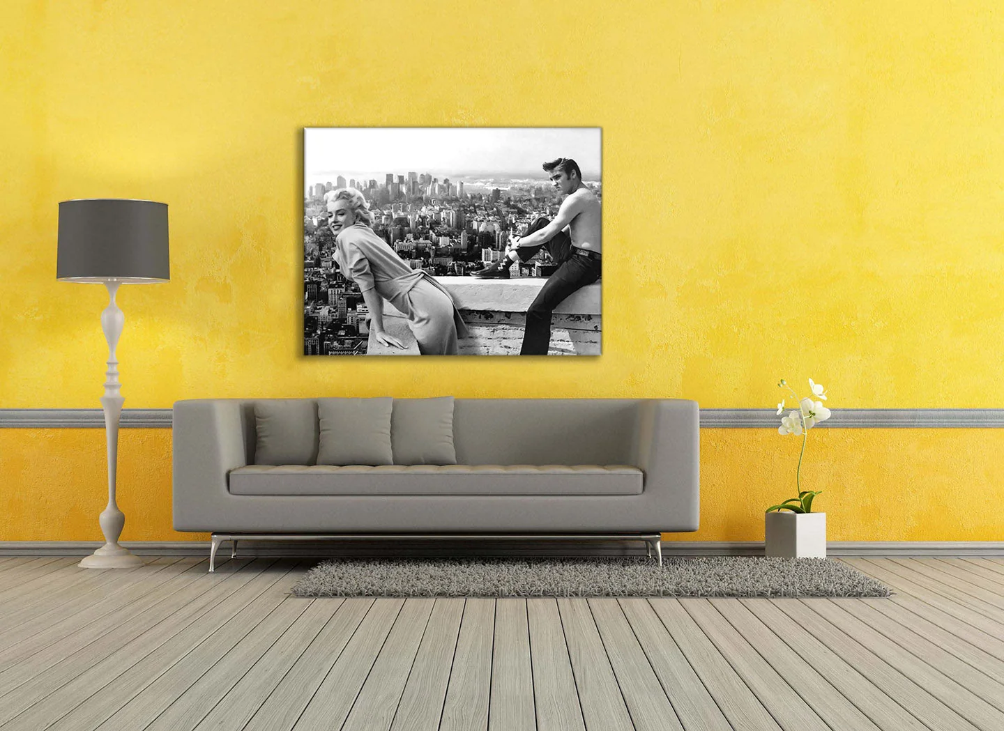 Canvas print Marilyn & Elvis - Wall Art Decor - Image 5