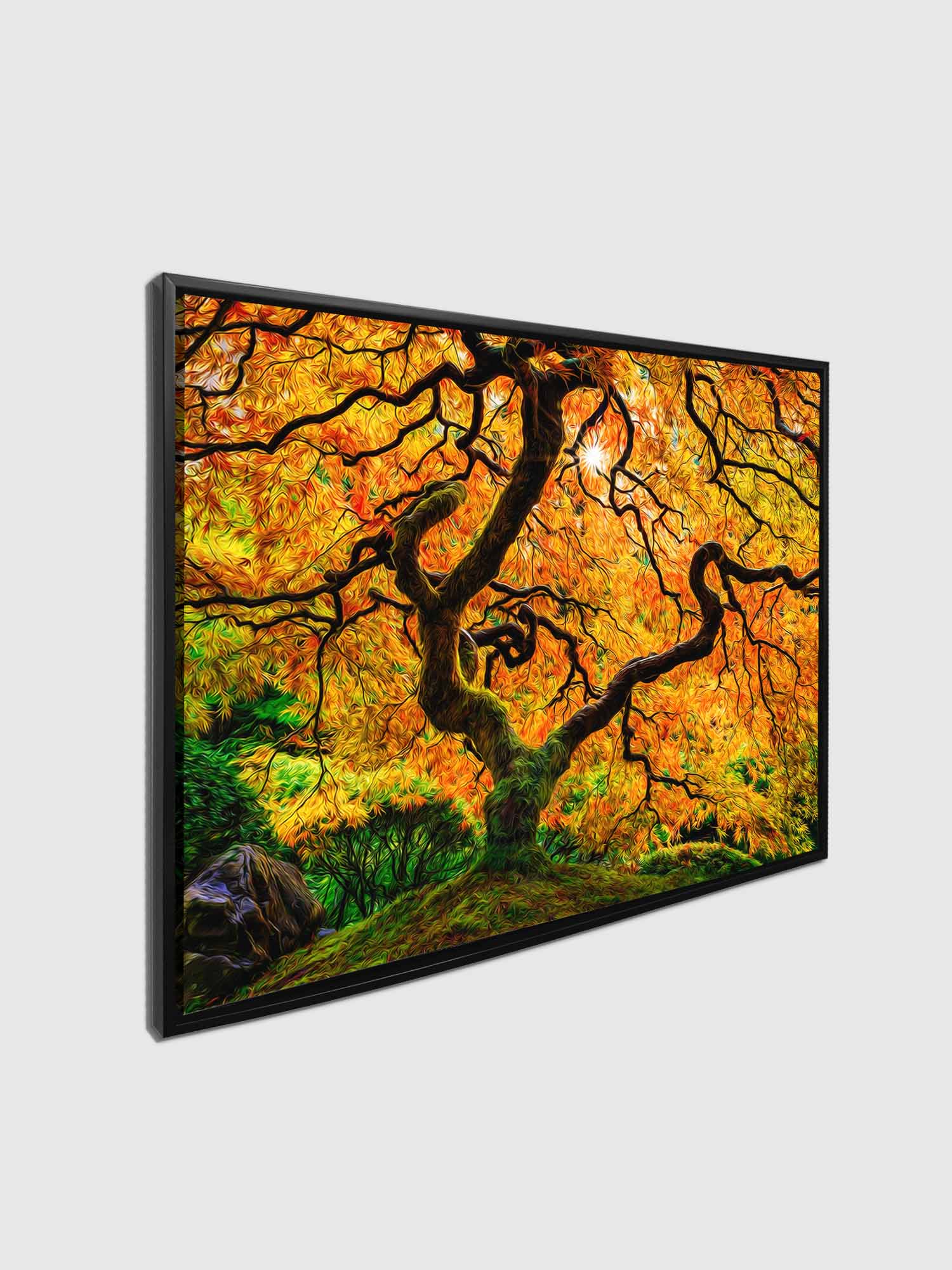 Canvas Print-Orange Tree-Nature Artwork - Image 4