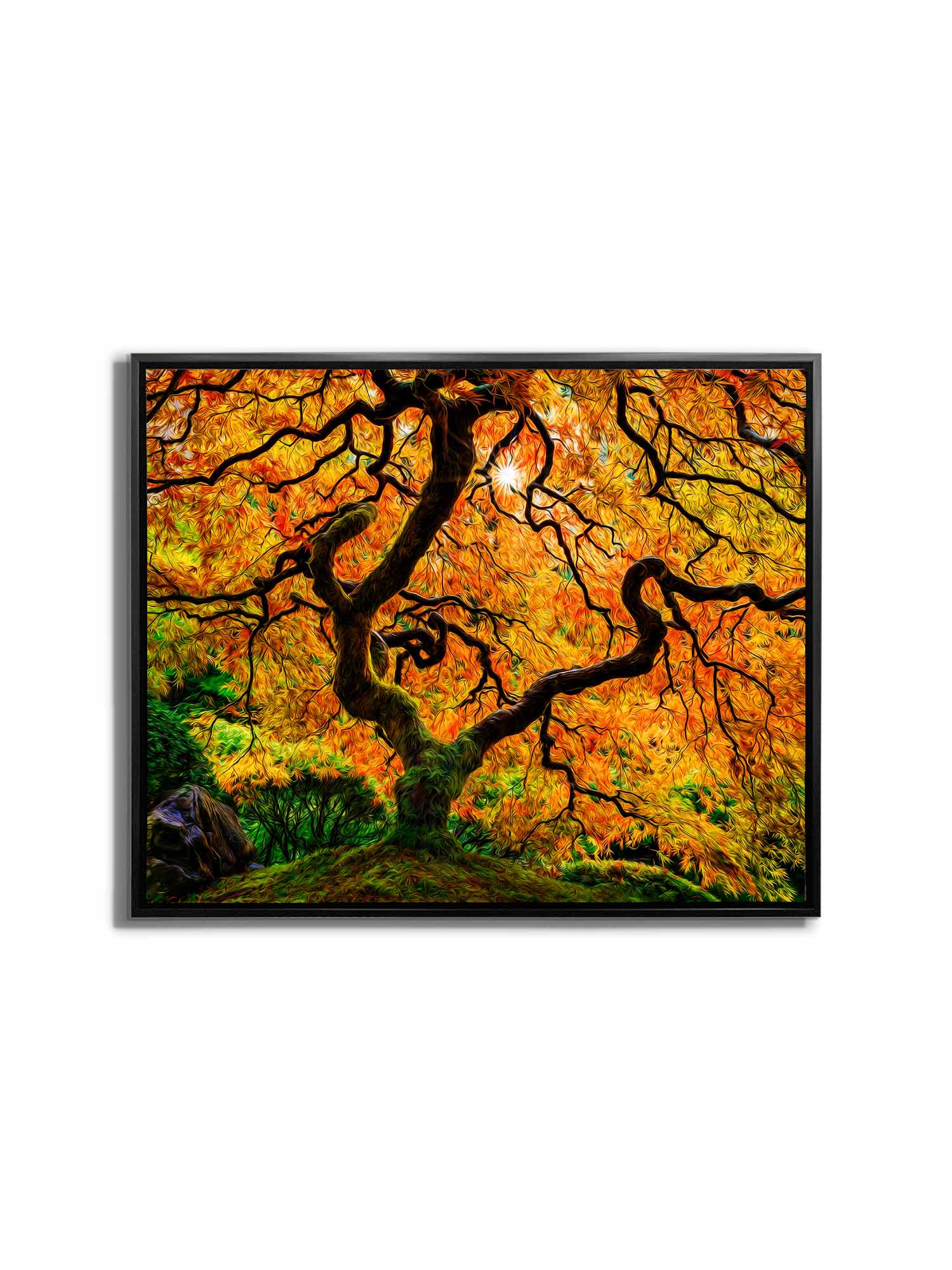Canvas Print-Orange Tree-Nature Artwork - Image 5