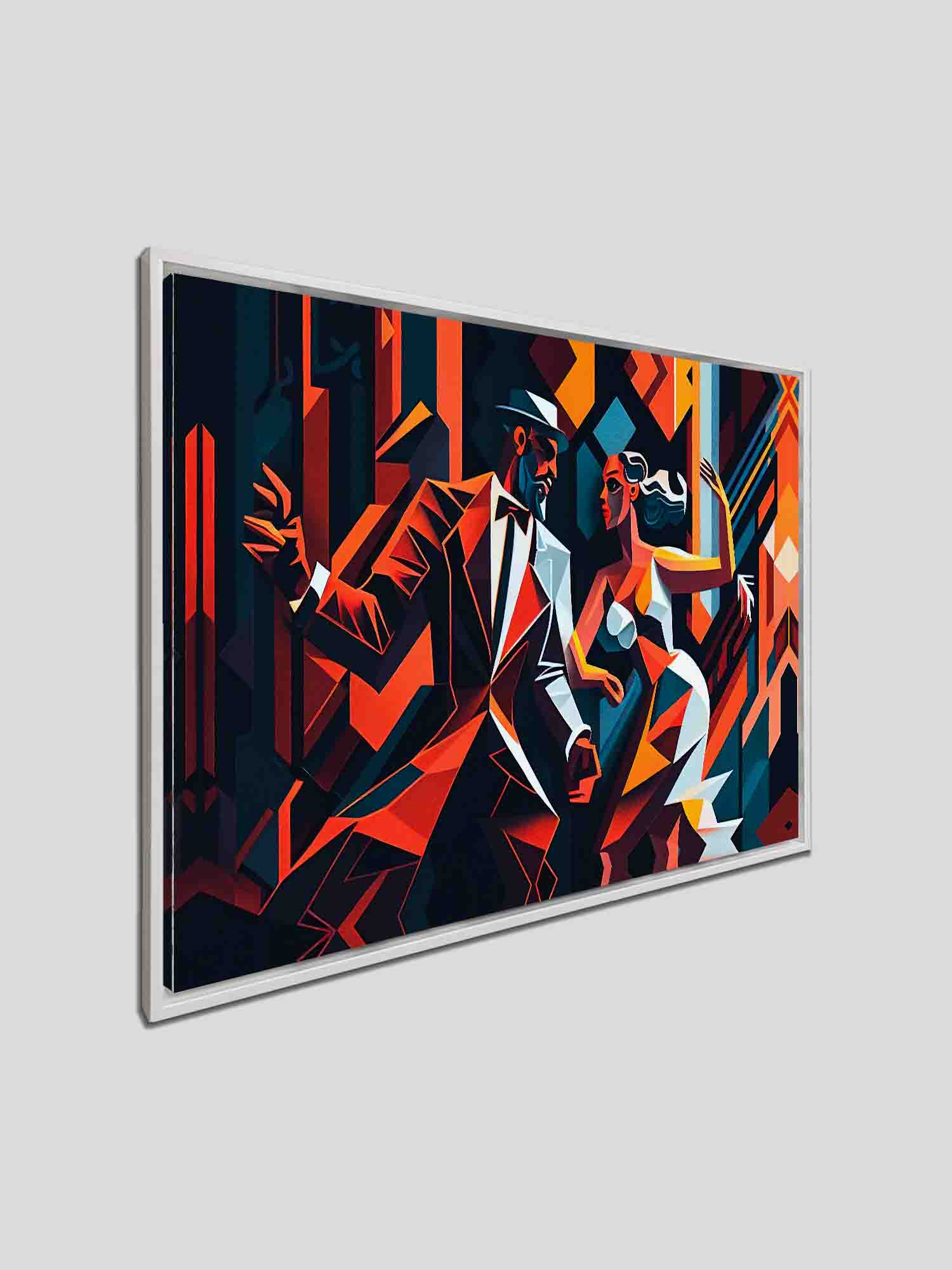 Canvas Wall Art-Tango in the city- Modern Art - Image 8