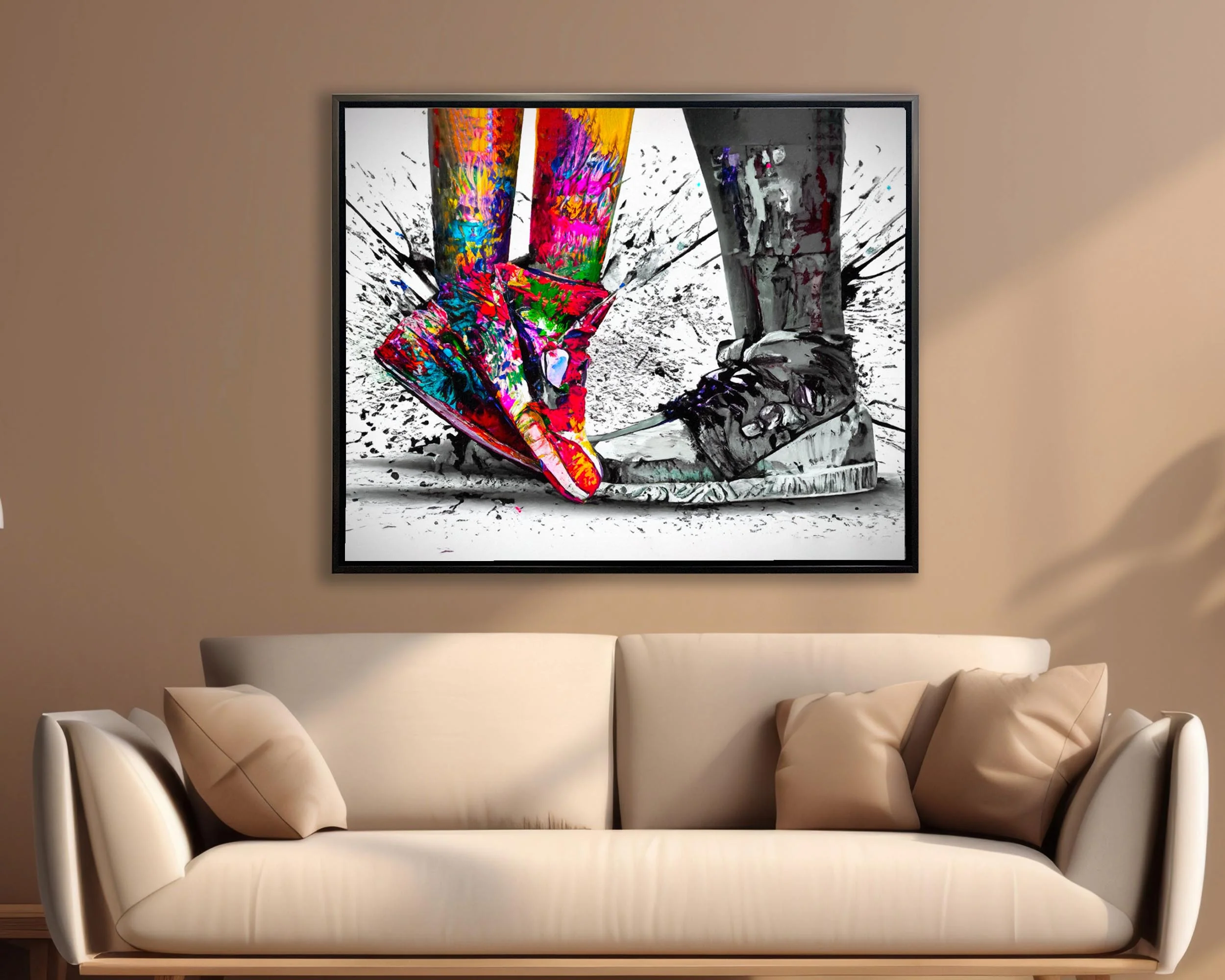 Canvas Wall Art- The encounter- Wall Decor - Image 11