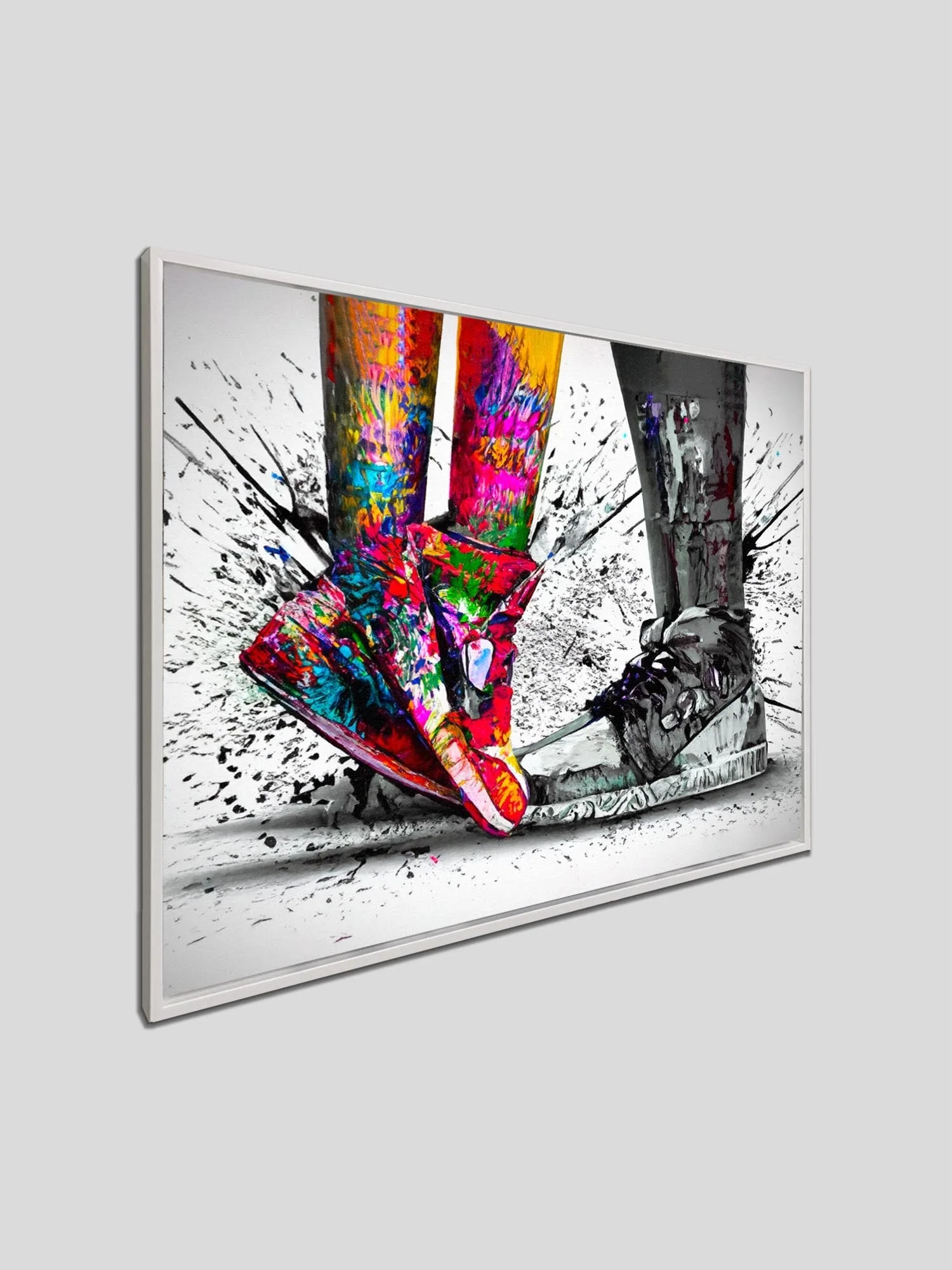 Canvas Wall Art- The encounter- Wall Decor - Image 6