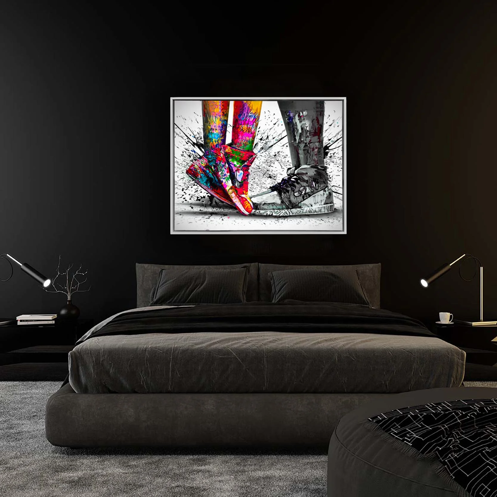 Canvas Wall Art- The encounter- Wall Decor - Image 8