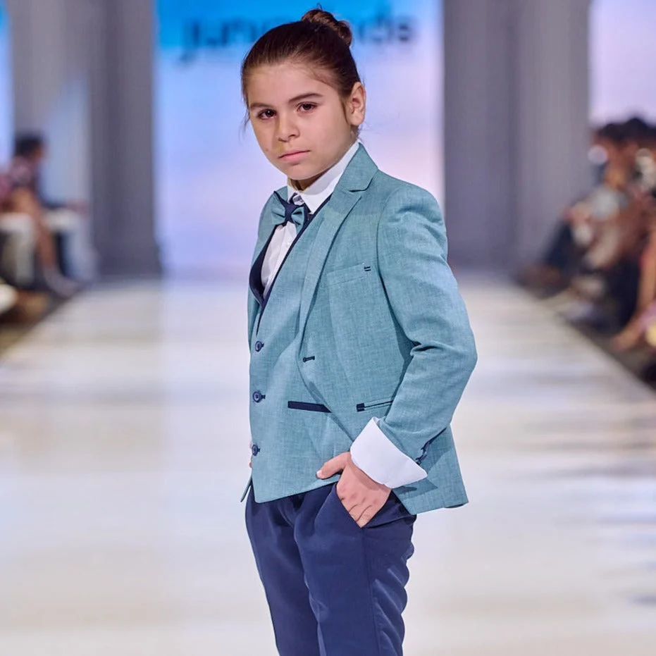 Captain Stylish Formal Boys Suit - Image 11