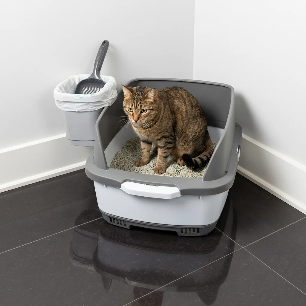 Cateco Odour-Eliminating Litter box - Complete Starter Kit - Image 2