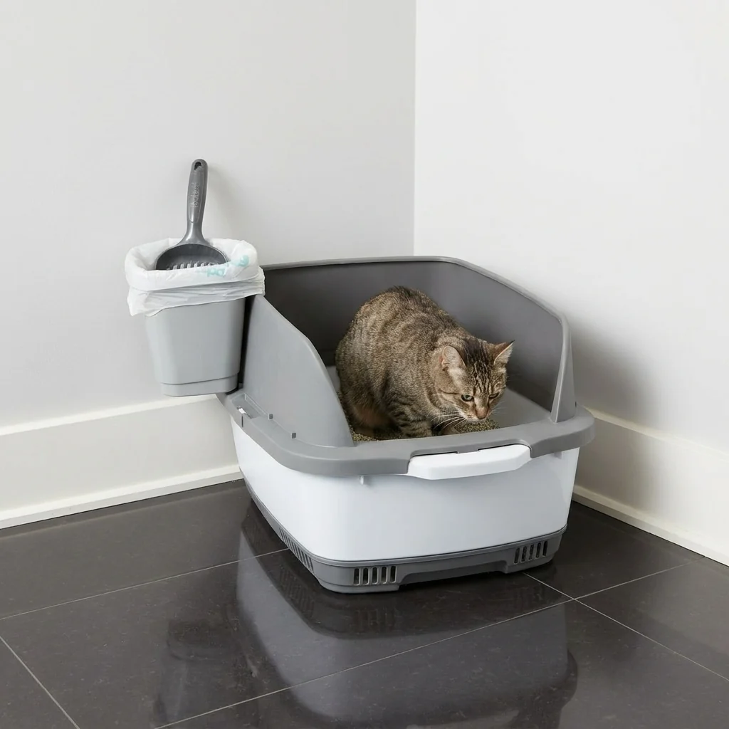 Cateco Odour-Eliminating Litter box - Complete Starter Kit - Image 3