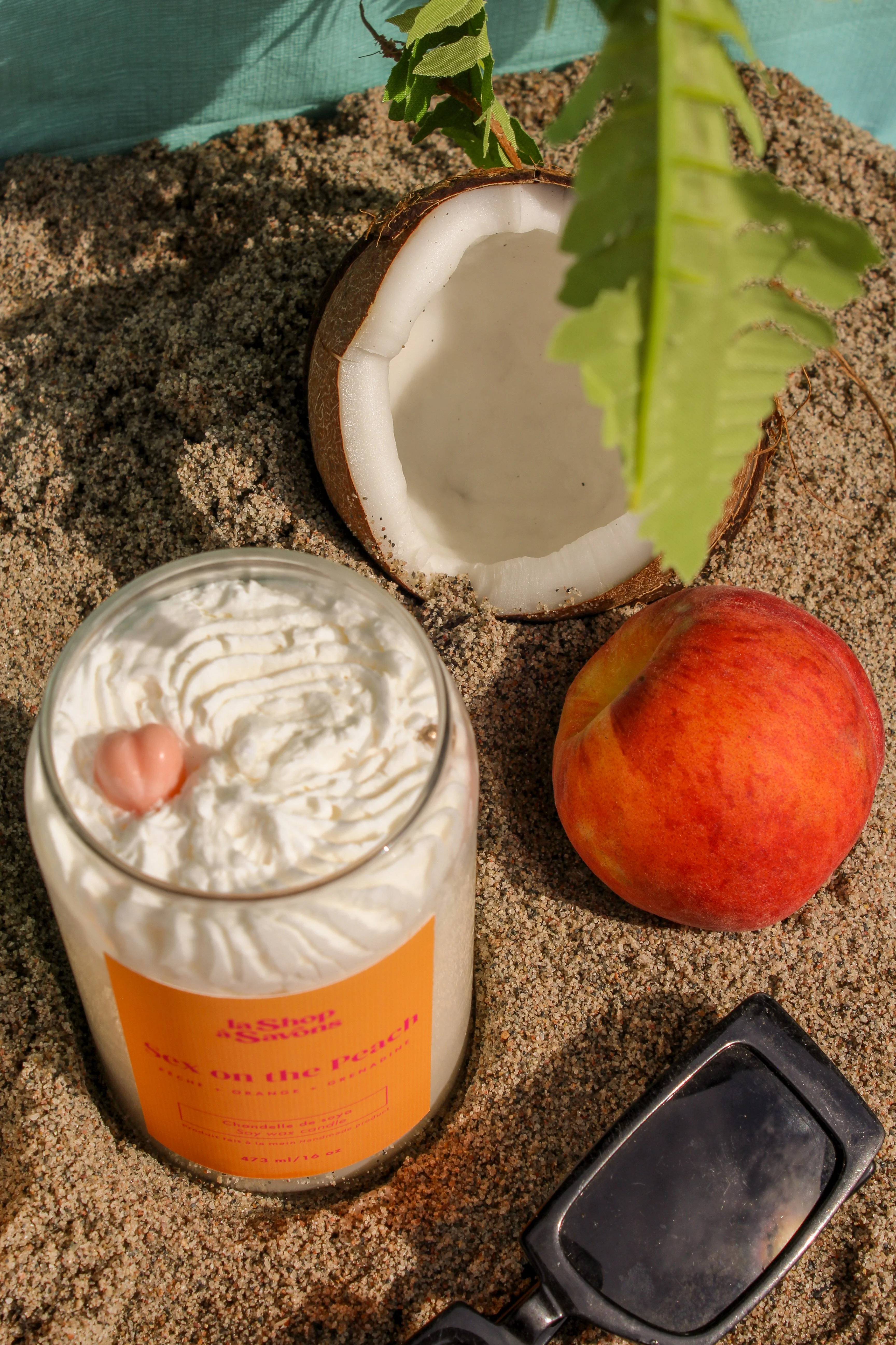 Chandelle de soya 16 oz - Sex on the Peach - Image 3