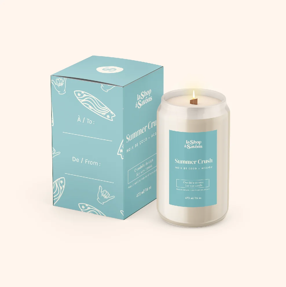 Chandelle de soya 16 oz - Summer Crush - Image 2