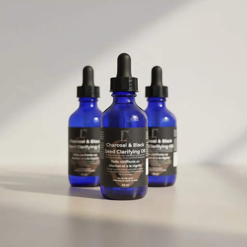 Charcoal & Black Seed Clarifying Oil - Image 3
