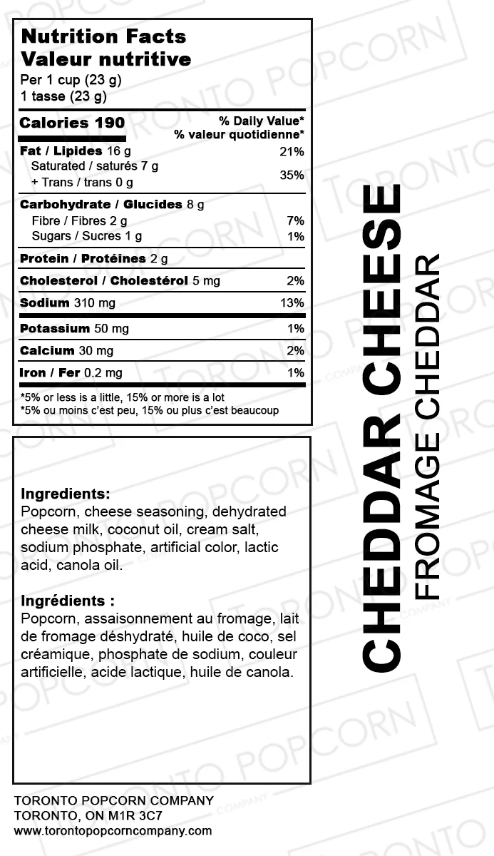 Cheddar Cheese Popcorn - Image 3