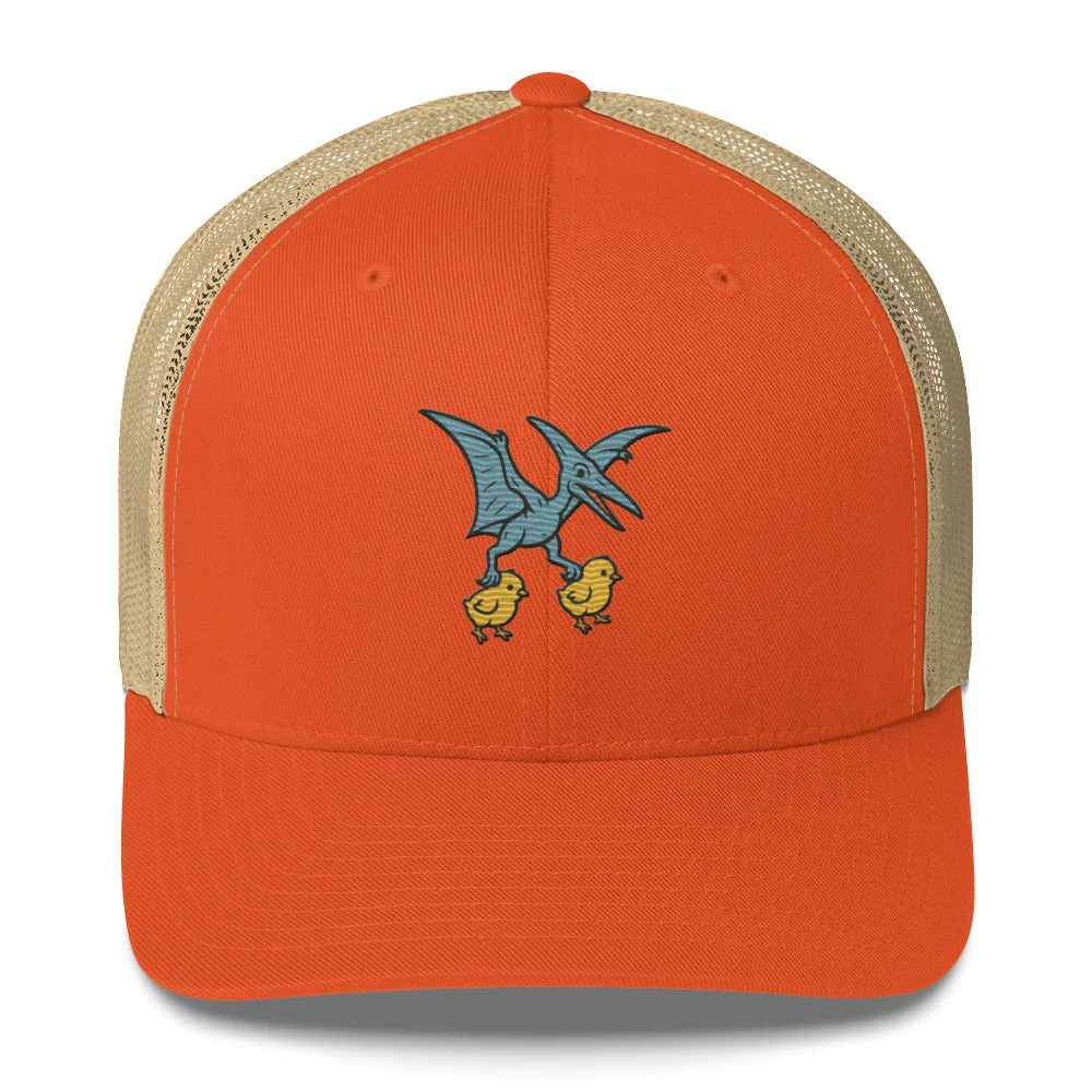 Chickasaurous Pteropoultry Trucker Cap - Image 6