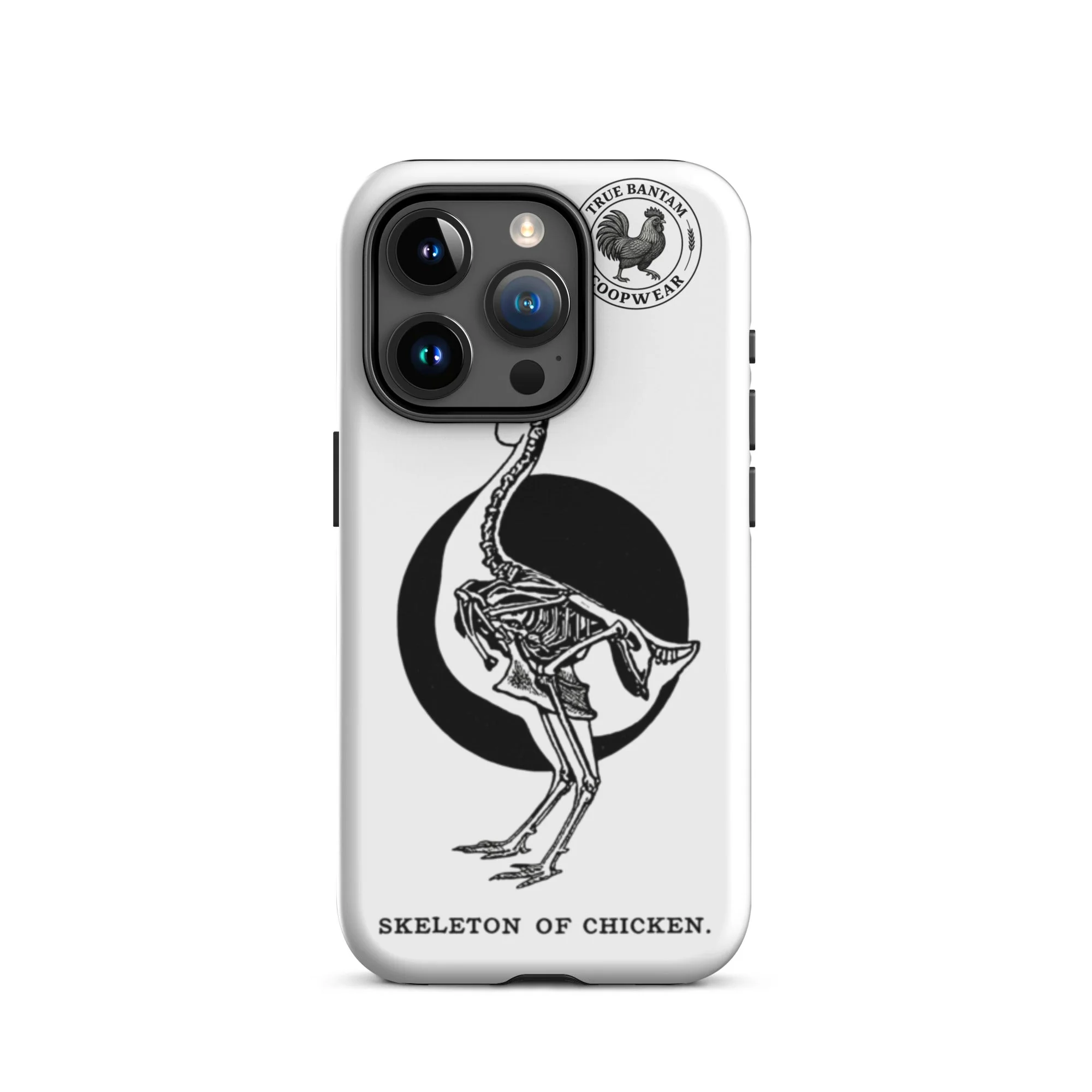 Chicken Skeleton Retro Tough Case for iPhone® - Image 36
