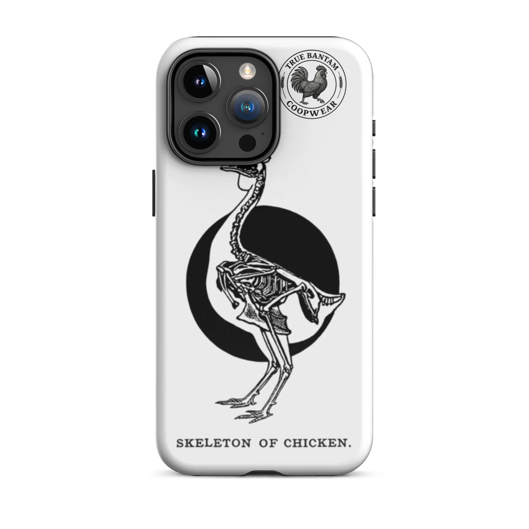 Chicken Skeleton Retro Tough Case for iPhone® - Image 37