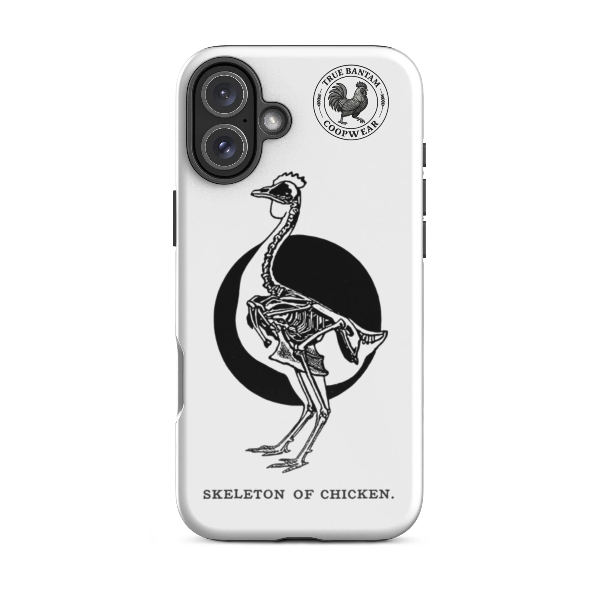 Chicken Skeleton Retro Tough Case for iPhone® - Image 41