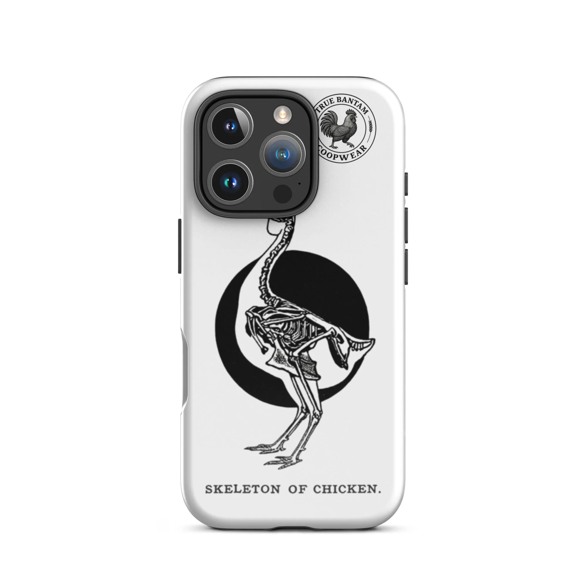 Chicken Skeleton Retro Tough Case for iPhone® - Image 43