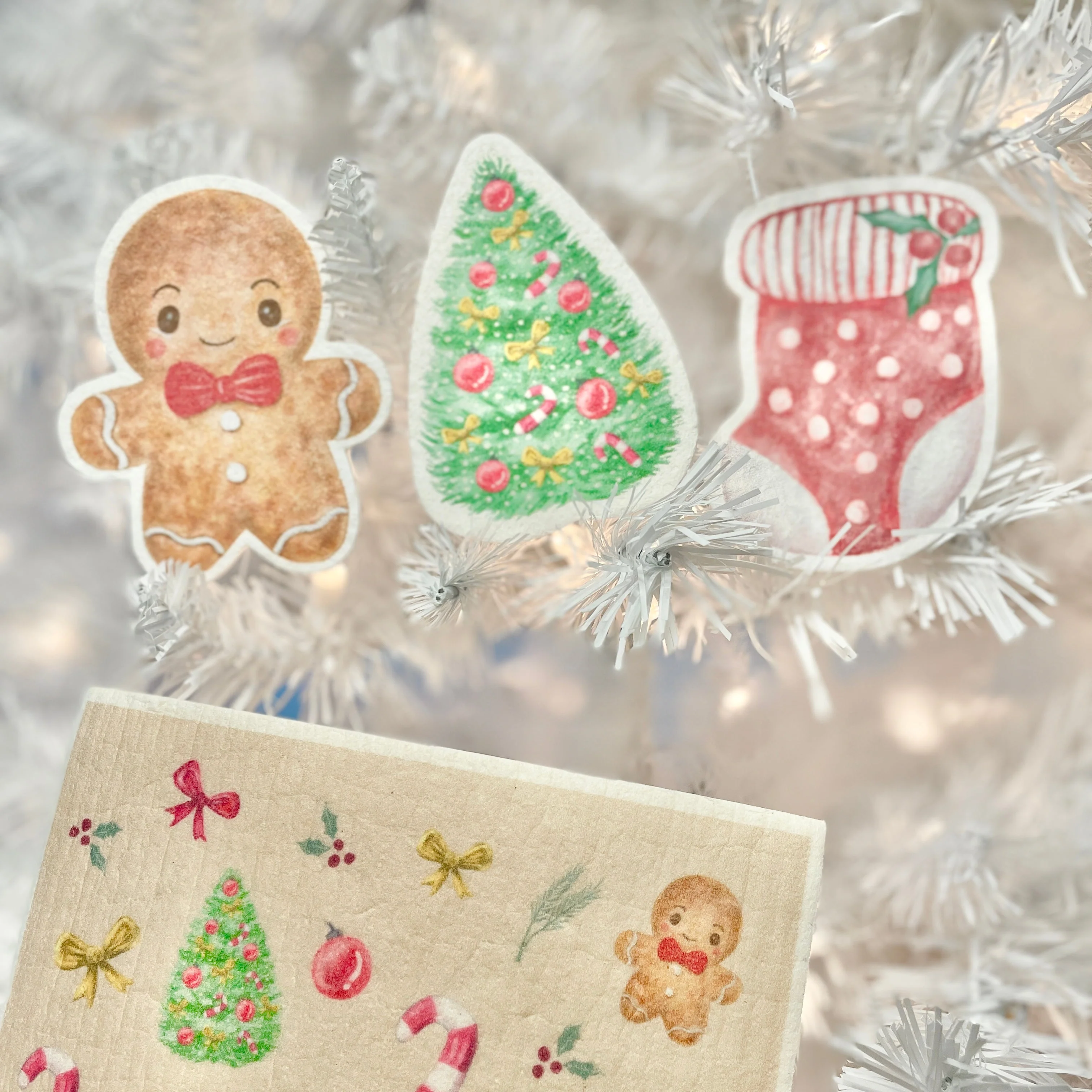 Christmas Tree Pop Up Sponge - Image 6